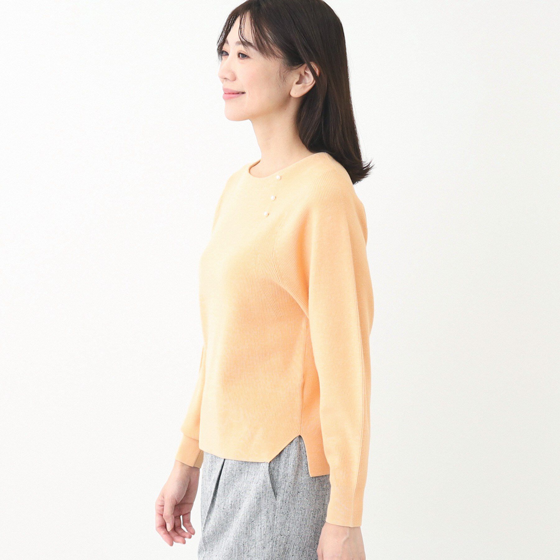 Reflect「【夏SALE／手洗い可】パフスリーブニット」|ニット・セーター|