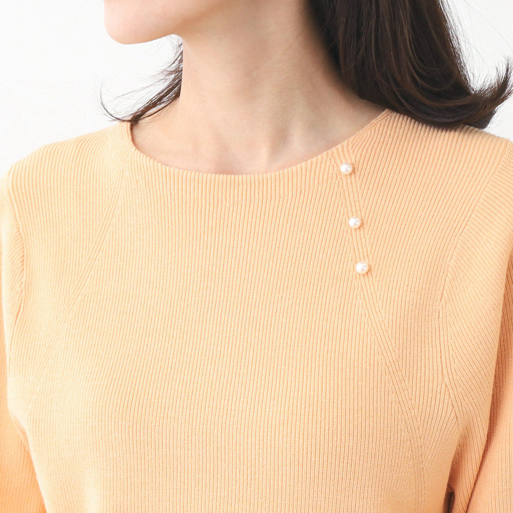 Reflect「【夏SALE／手洗い可】パフスリーブニット」|ニット・セーター|