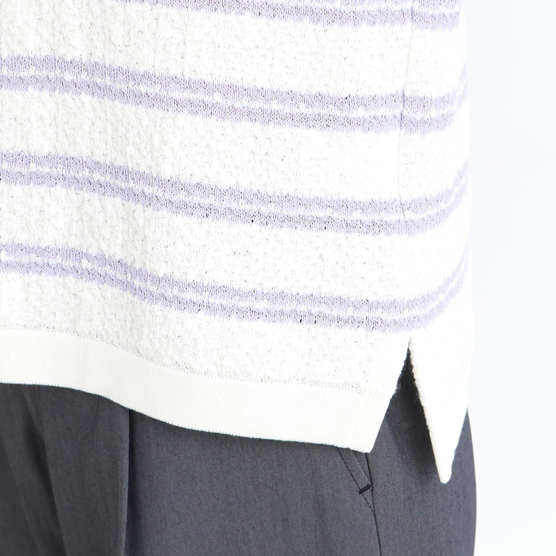 Reflect「ボートネックボーダーニット」|ニット・セーター|