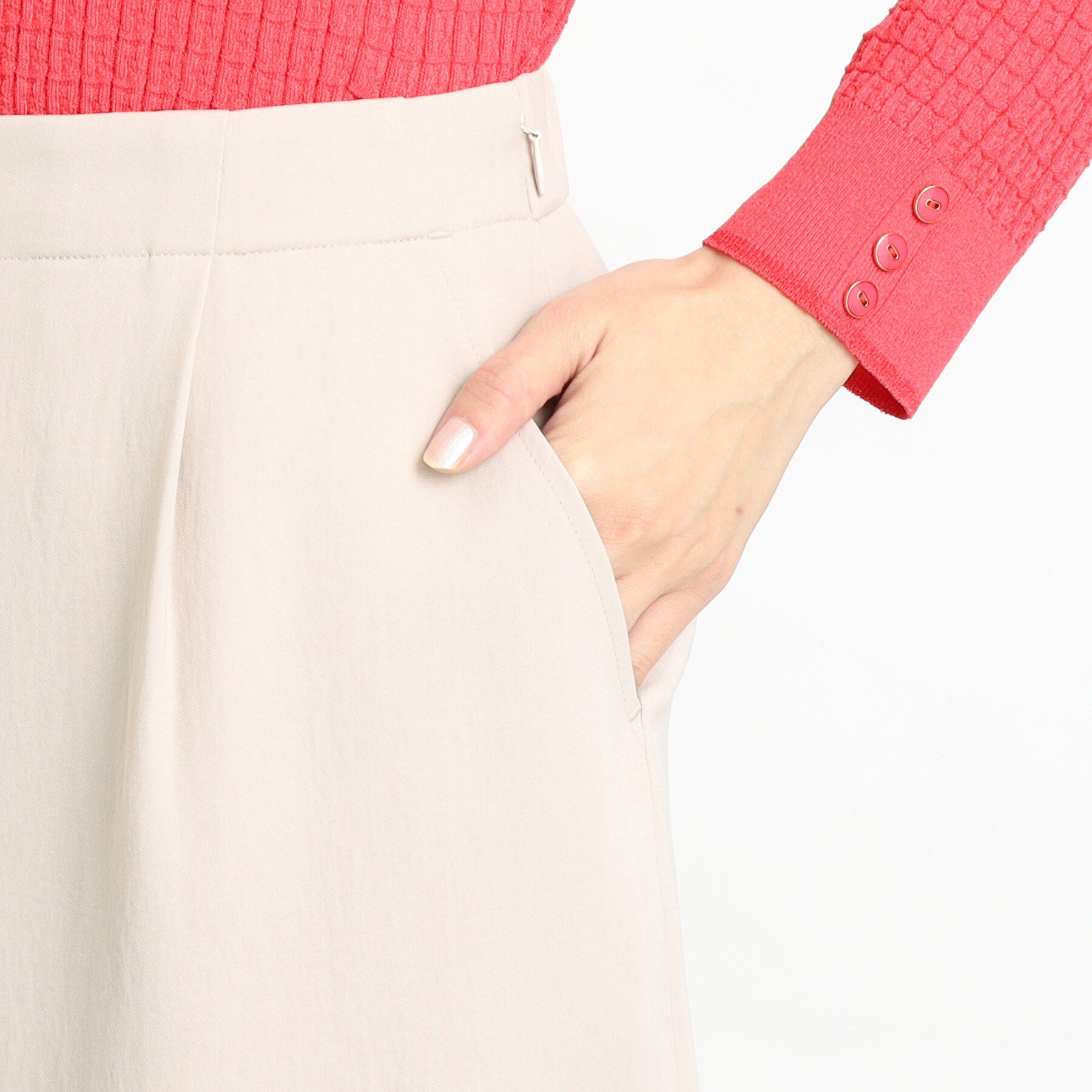 Reflect「【手洗い可】フリュイドスカーチョパンツ」|その他|