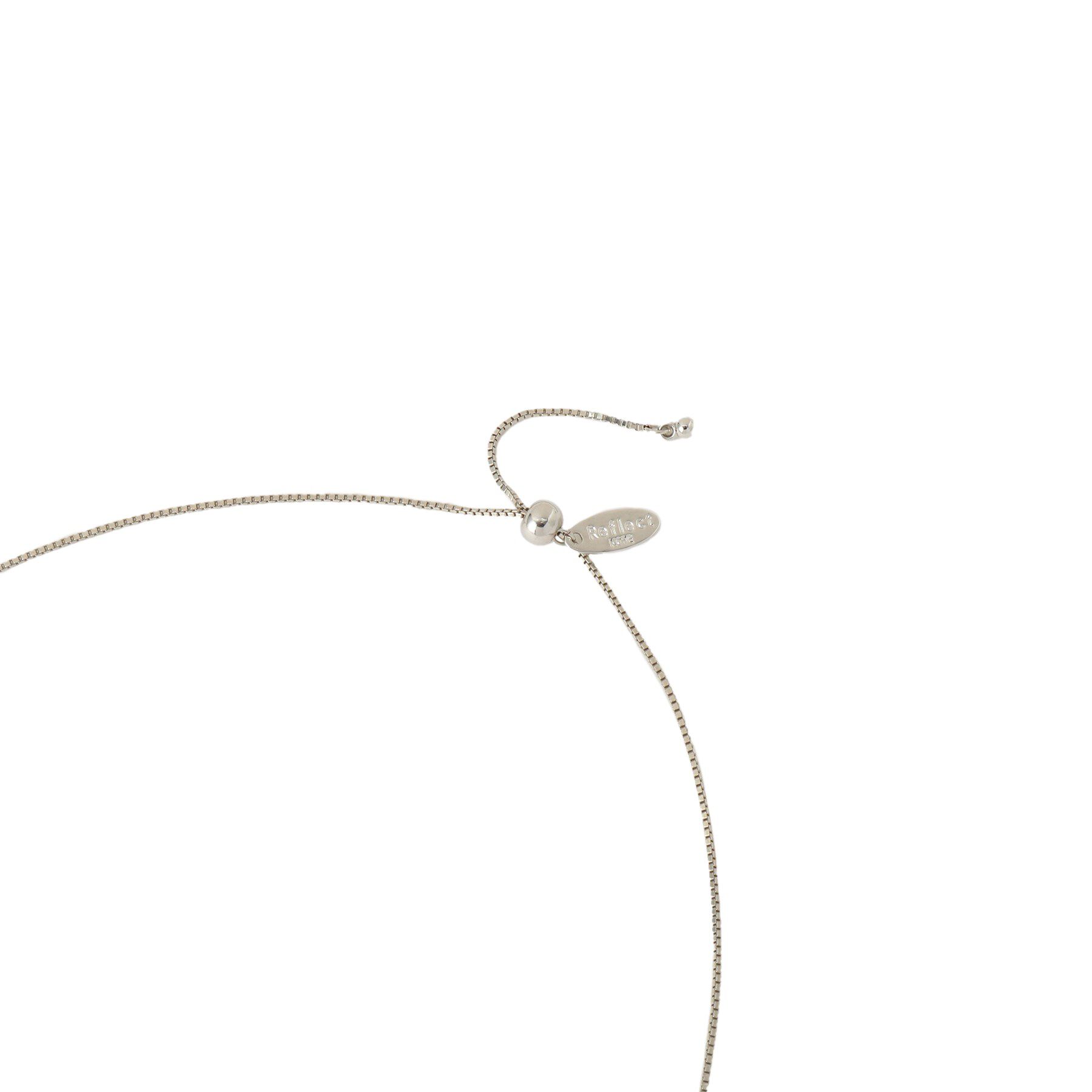 Reflect「【夏SALE／チェーン長さ調節可】カーブラインネックレス」|ネックレス|