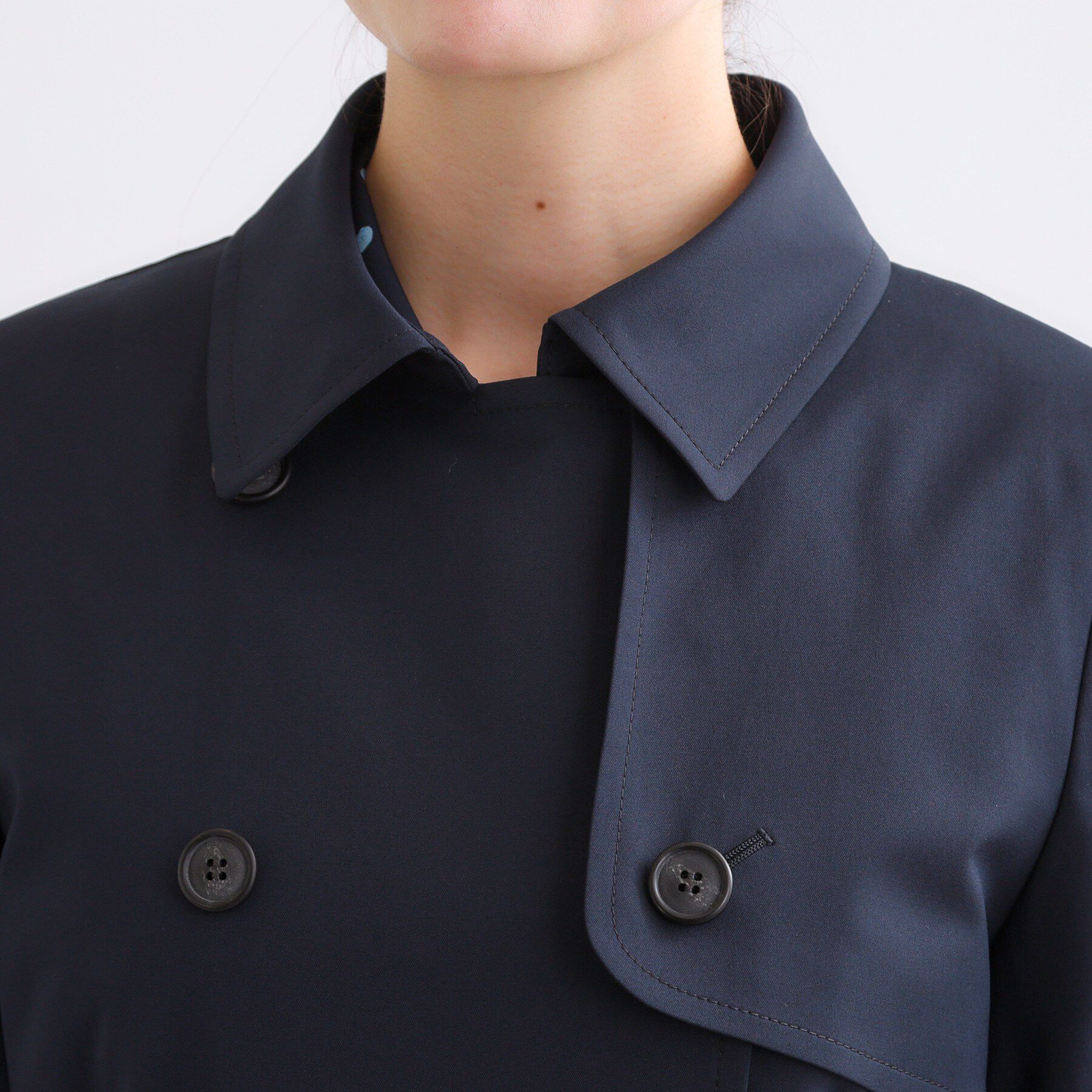 Reflect「【フォーマル／通勤にもおすすめ／ライナー取り外し可】中綿ライナー付トレンチコート」|トレンチコート|