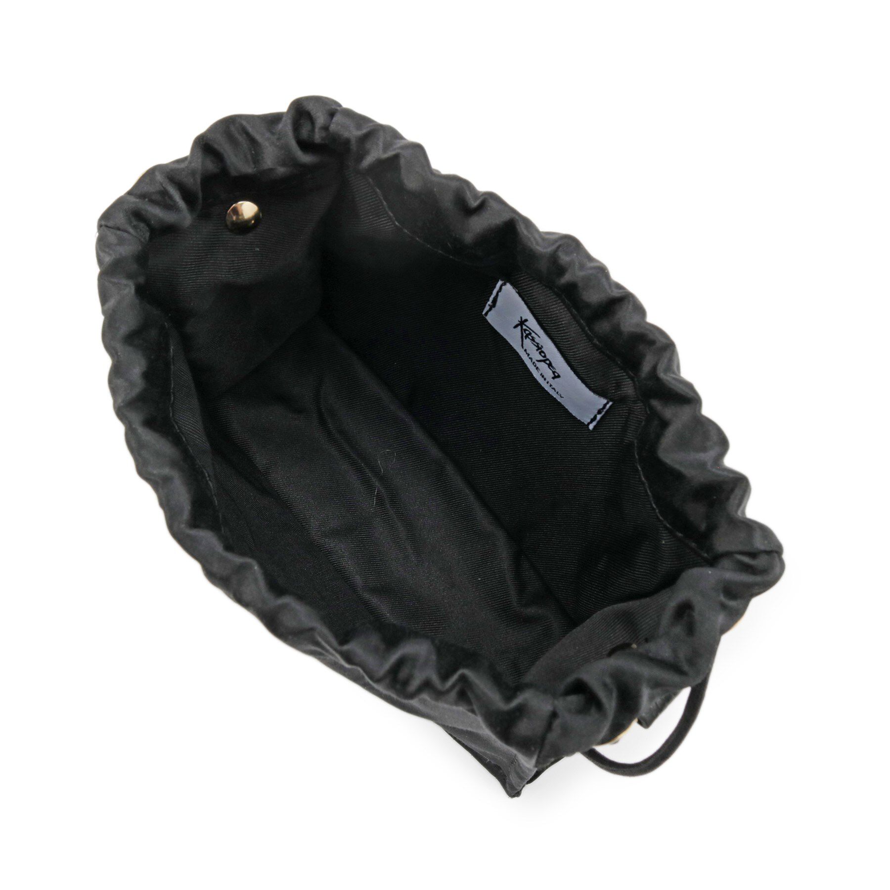 DRESSTERIOR「KASSIOPEA（カシオペア）チェーン付きサテンハンドバッグ」|ハンドバッグ|