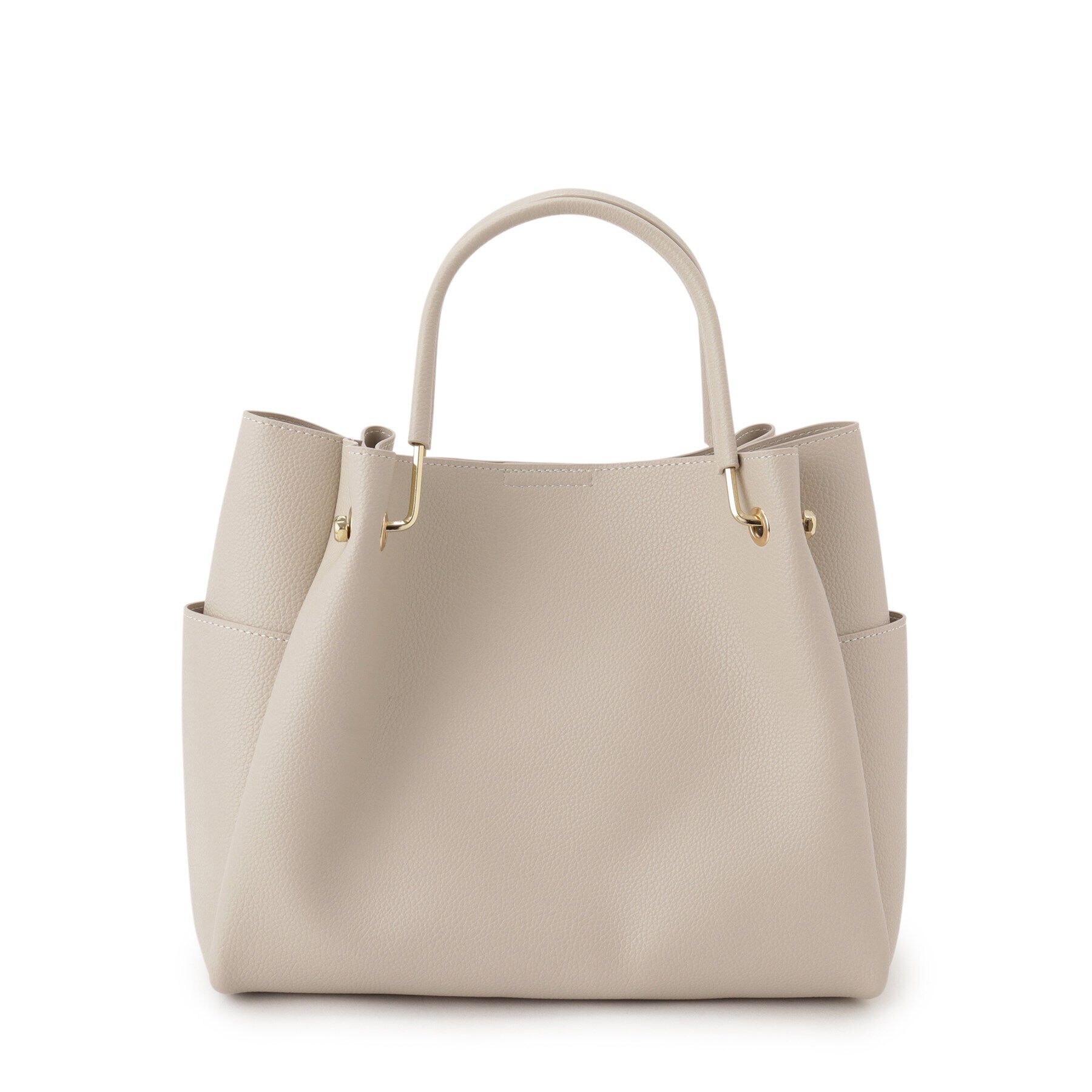 grove「メタルハンドル2WAYトート」|トートバッグ|