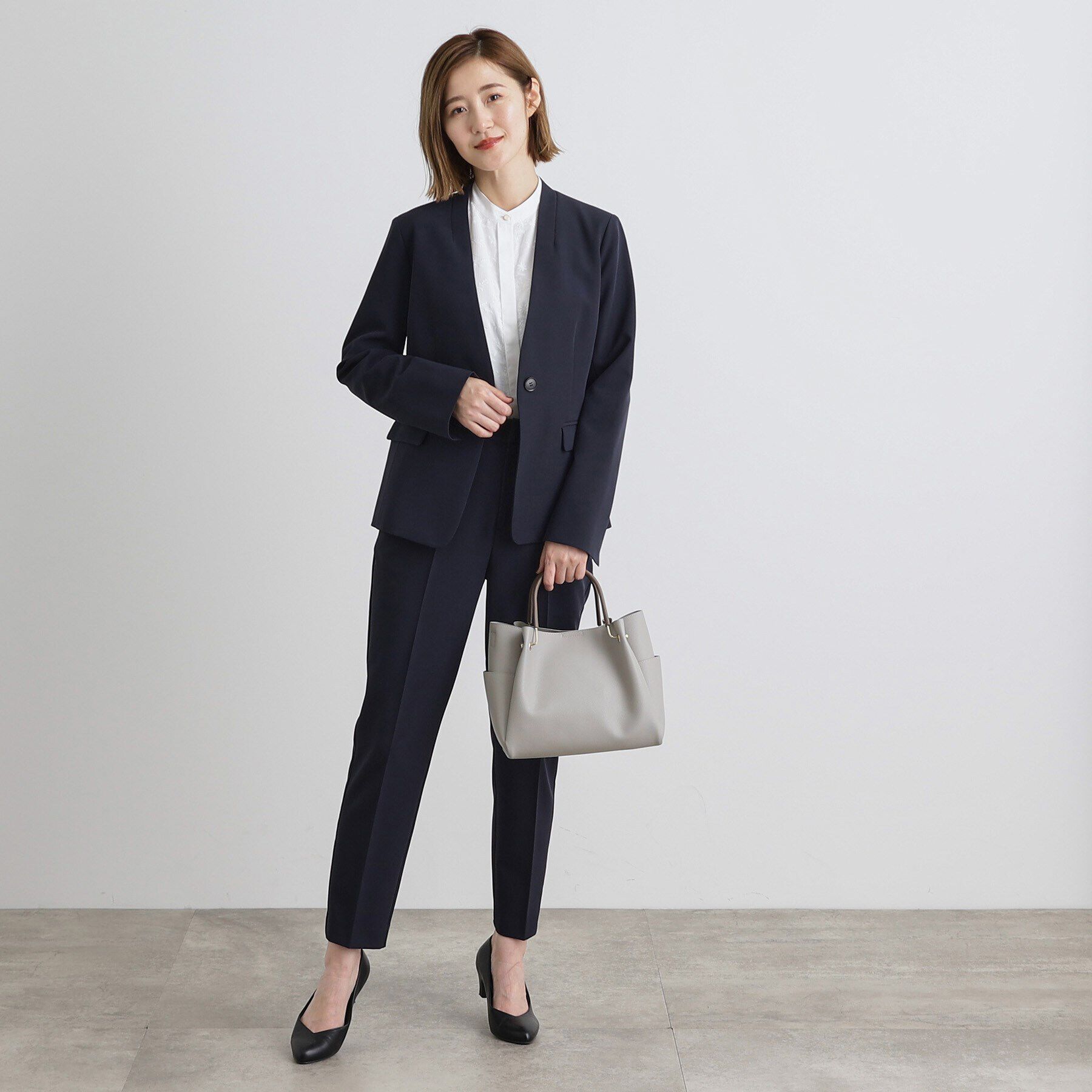 grove「メタルハンドル2WAYトート」|トートバッグ|