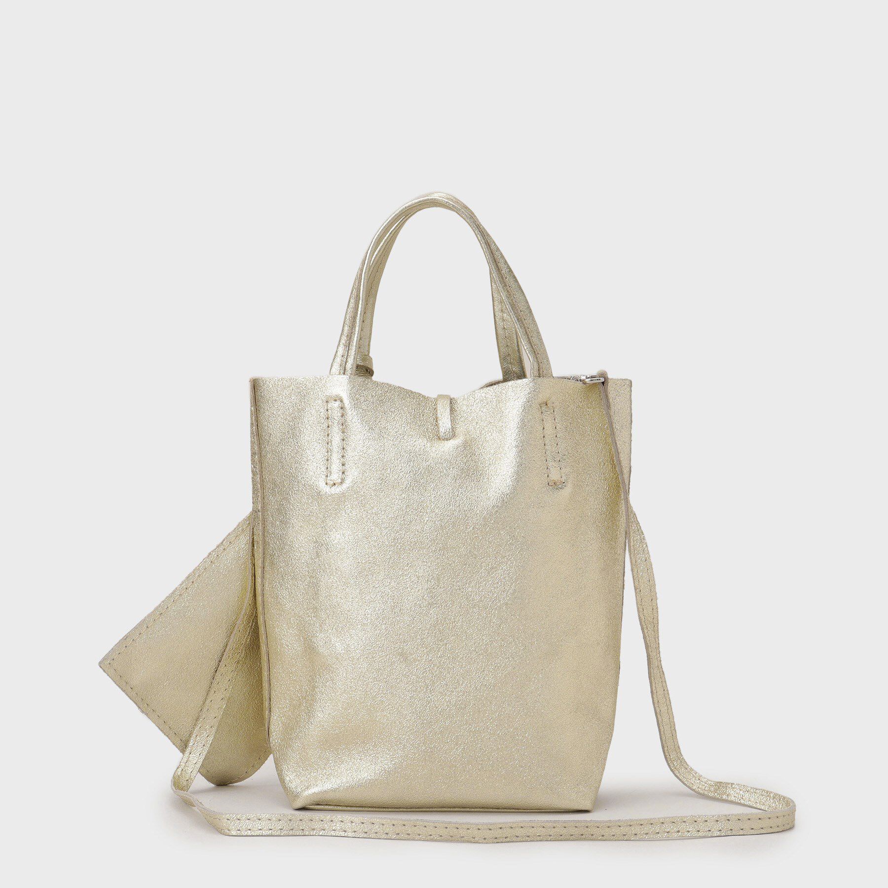 GALLEST「【MILLELA FIRENZE】メタリックミニトートバッグ」|トートバッグ|