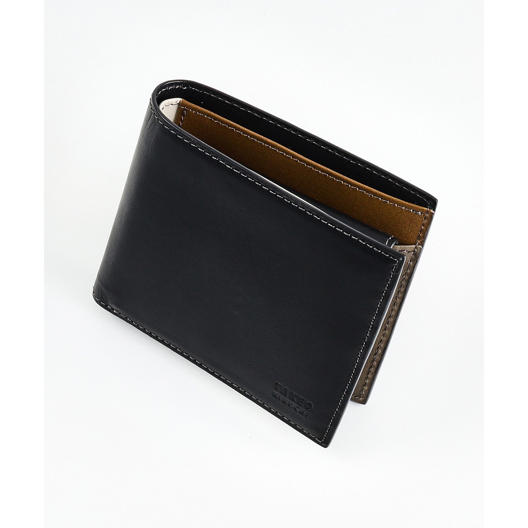 TAKEO KIKUCHI「アンティーク調レザー 2つ折り財布」|財布|