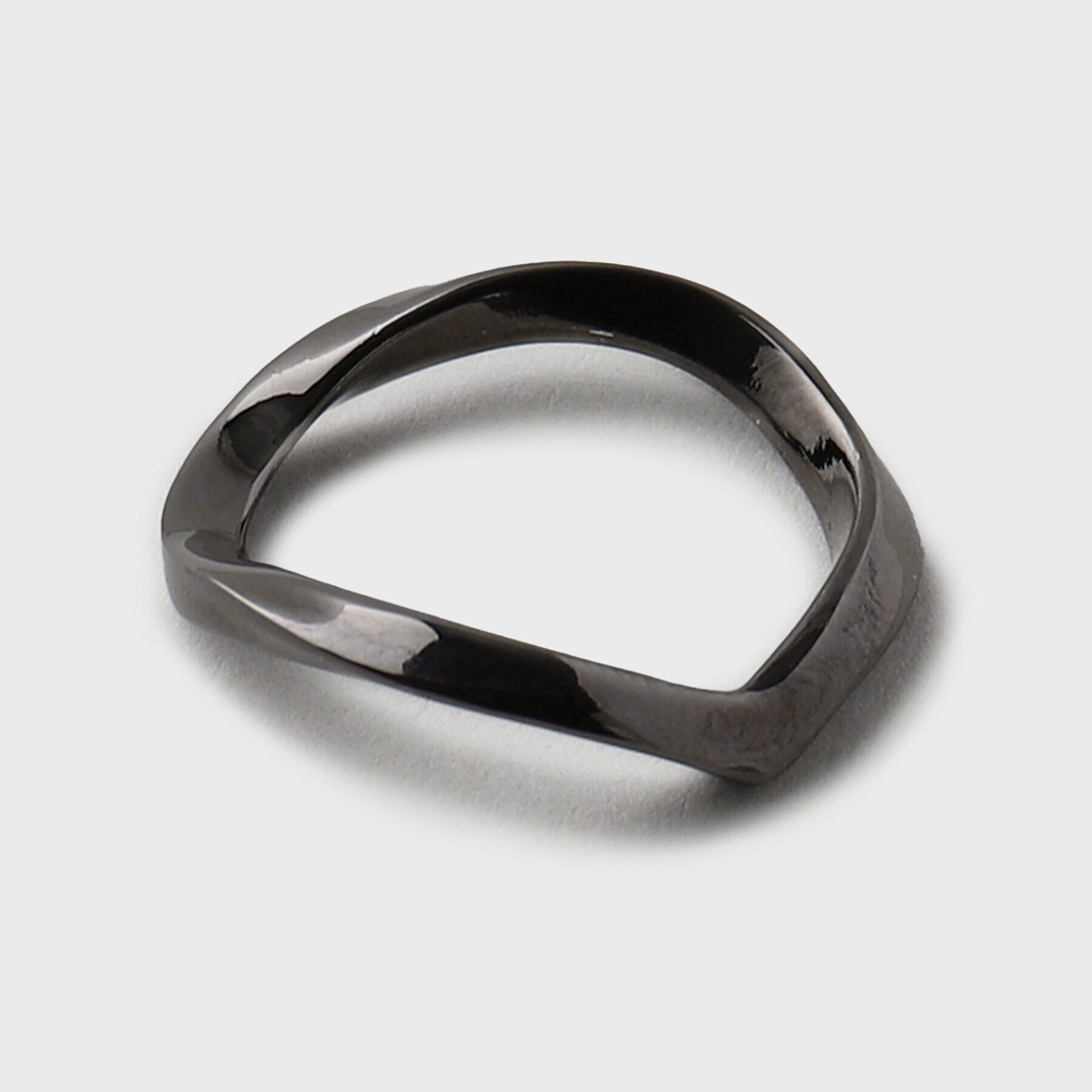 TAKEO KIKUCHI「WAVE リング」|リング|ブラックシルバー(0