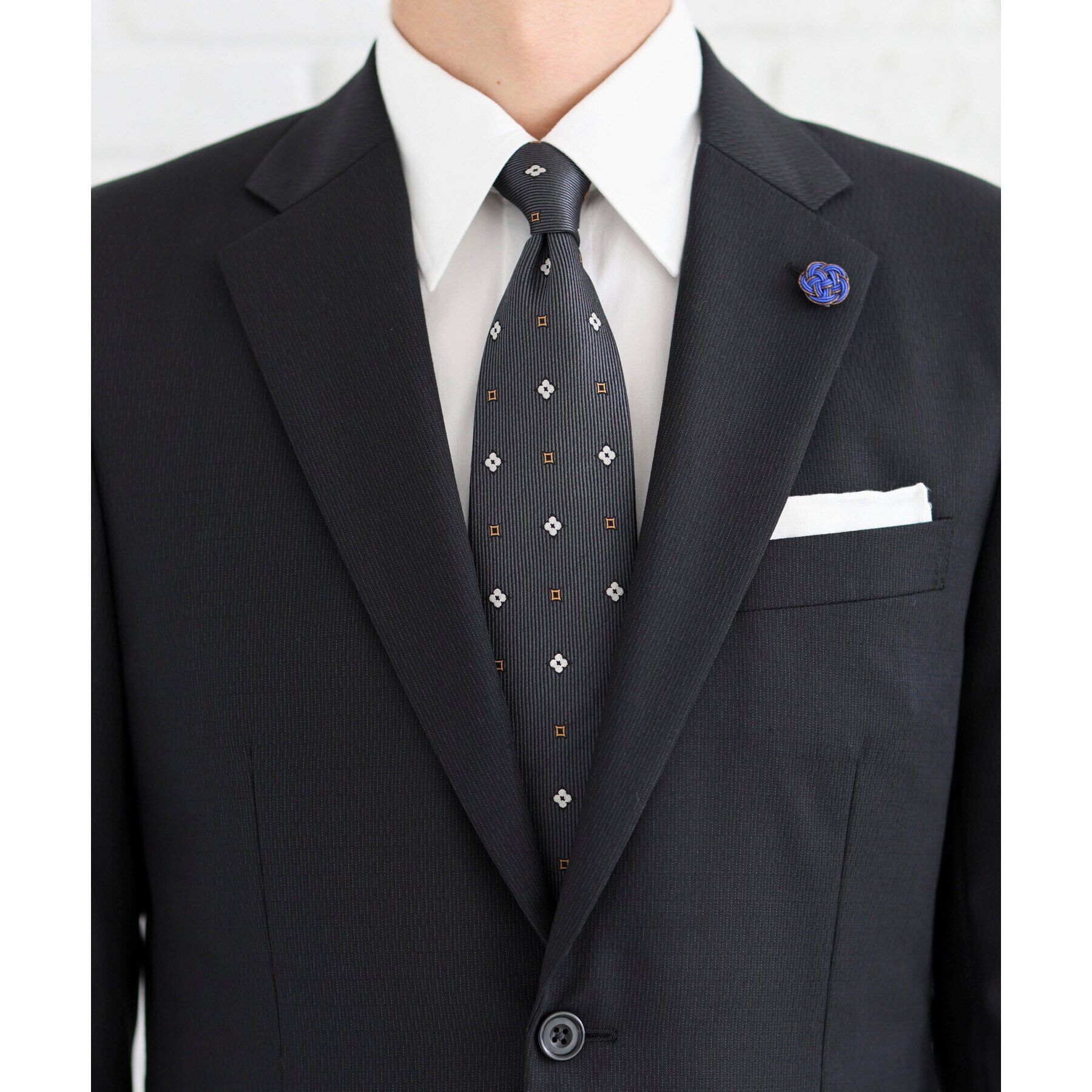 TAKEO KIKUCHI「レップ　ミニフラワー小紋　ネクタイ」|ネクタイ・蝶ネクタイ|