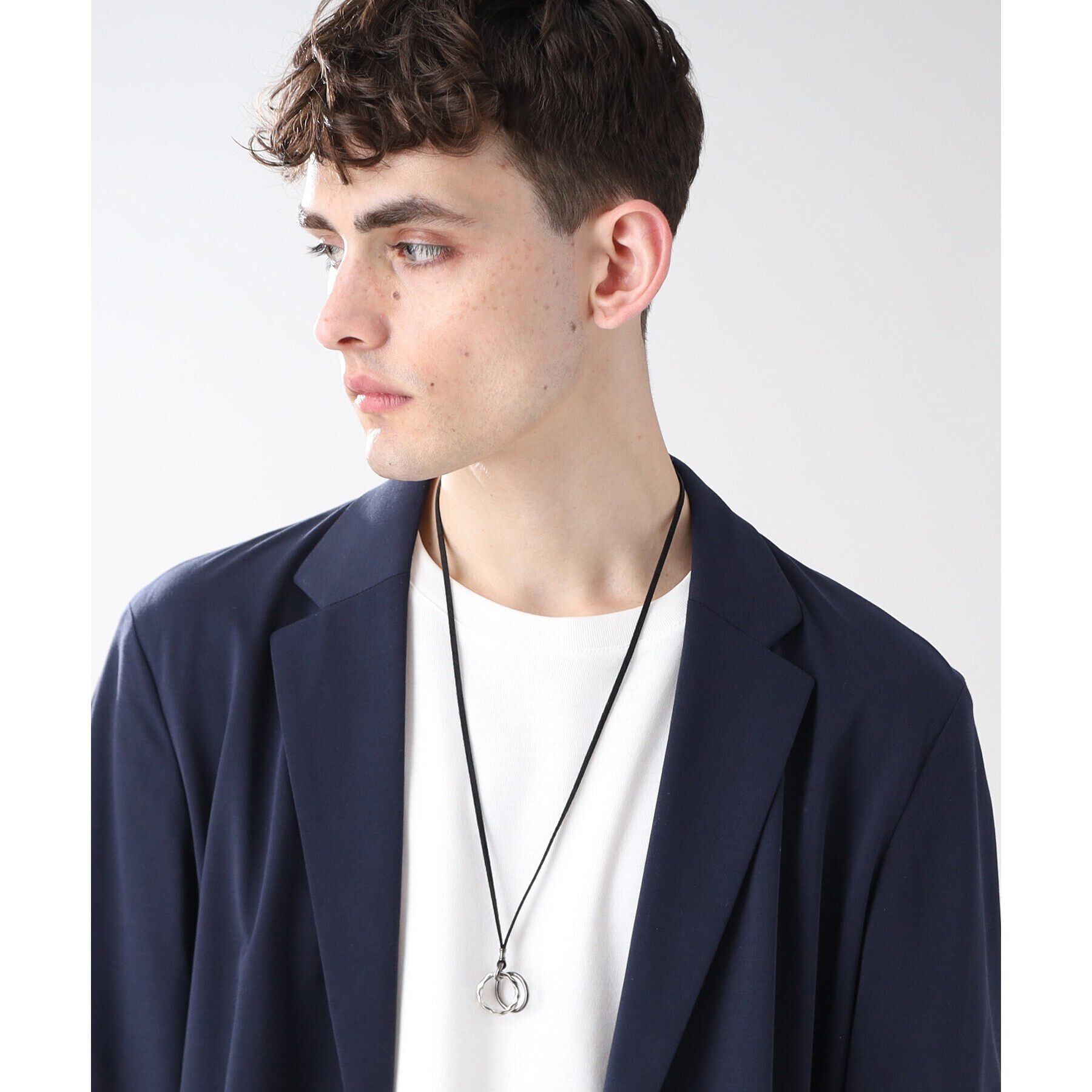 TAKEO KIKUCHI「DROP リングネックレス」|ネックレス|