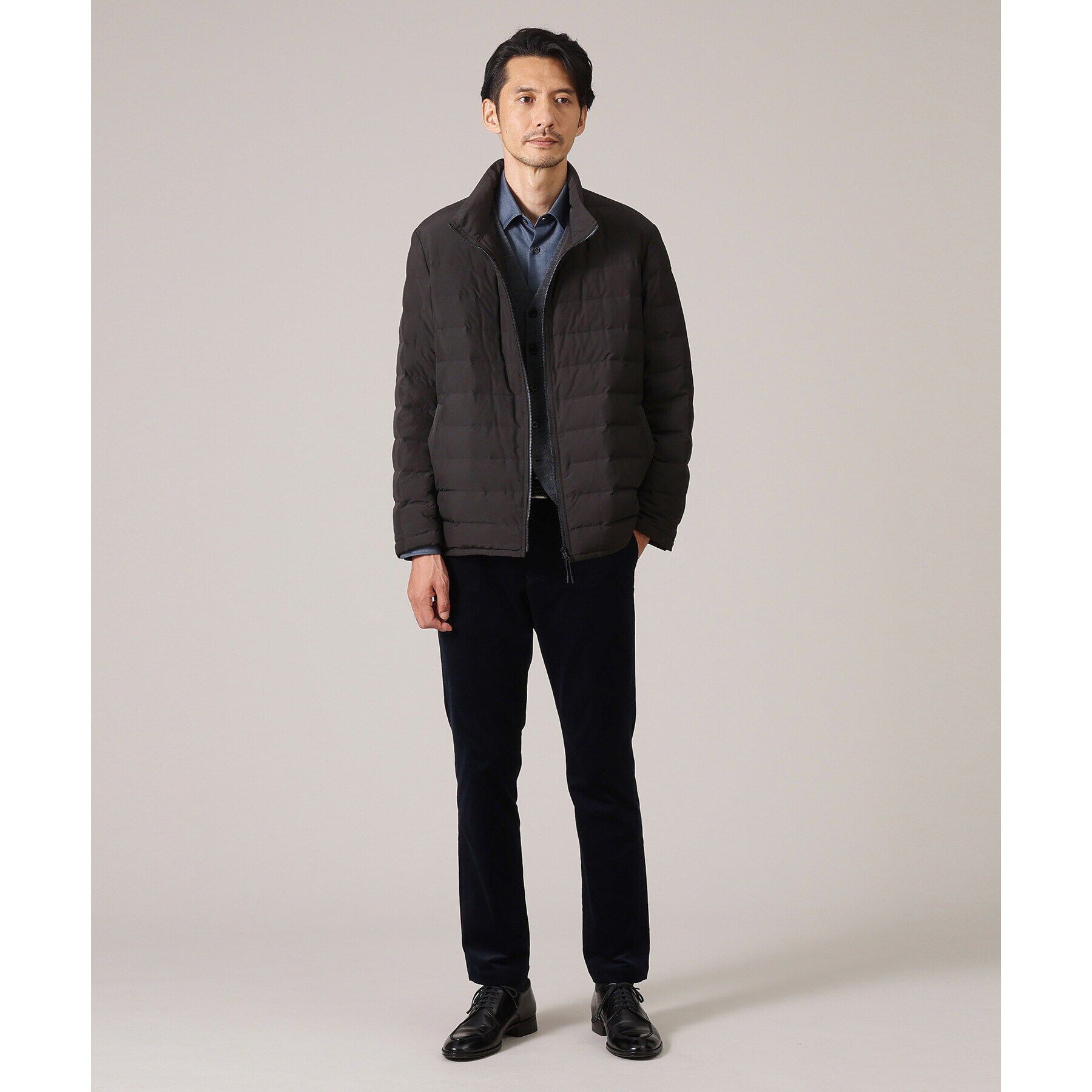 TAKEO KIKUCHI「【3WAY】ドビー ダウンライナー付 ブルゾン」|ブルゾン・スタジャン|