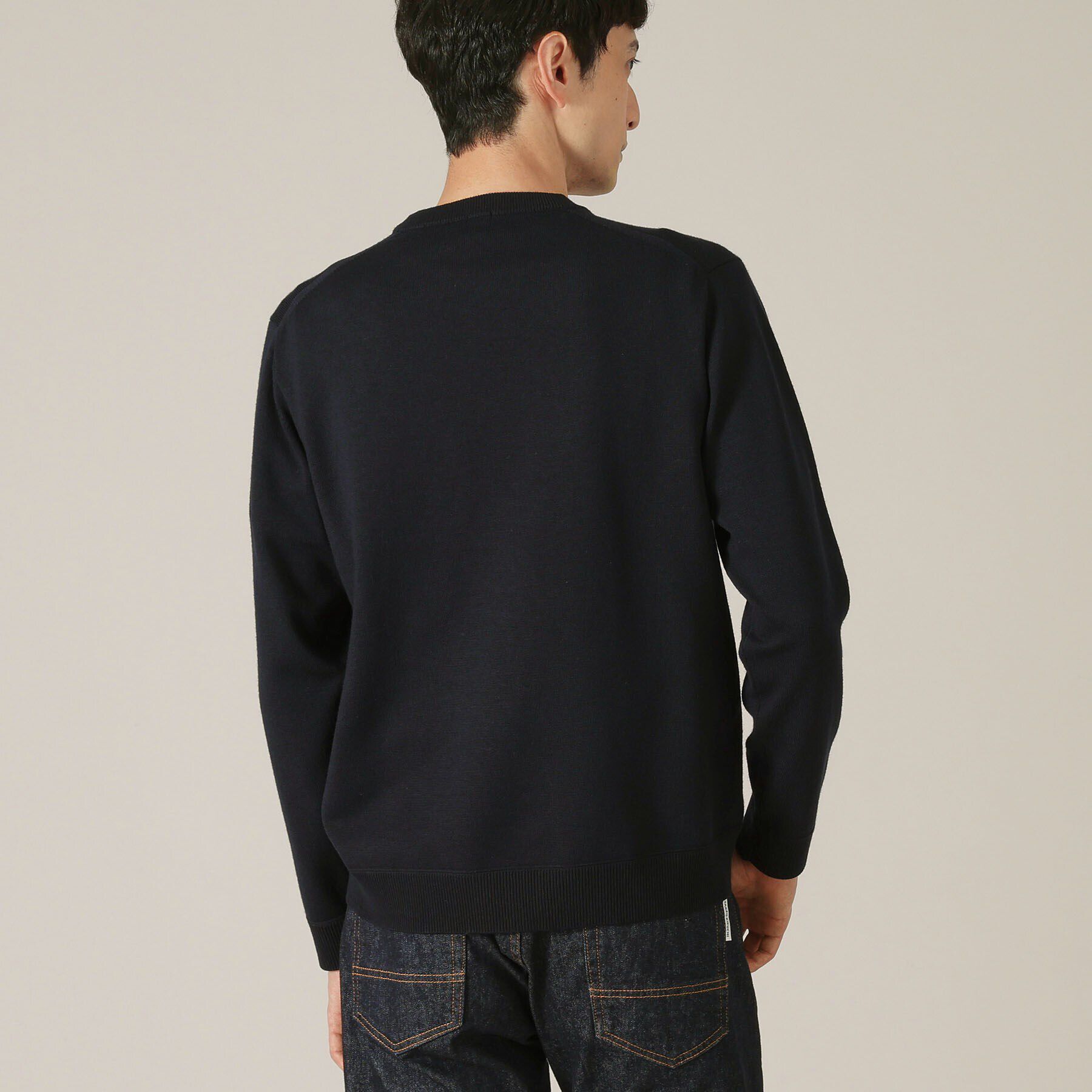 TAKEO KIKUCHI「【アンチピリング】クルーネック ニット」|ニット・セーター|