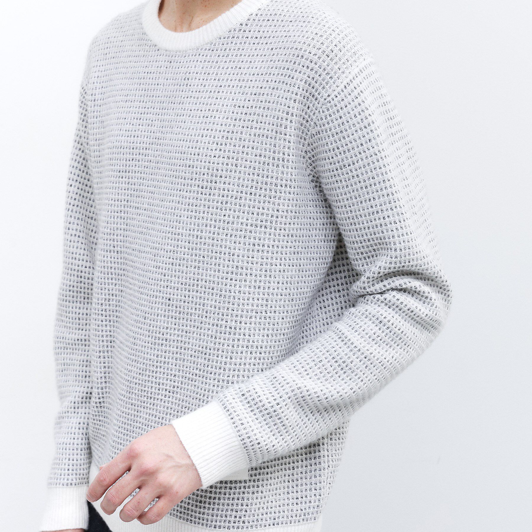 TAKEO KIKUCHI「メランジ ニットプルオーバー」|ニット・セーター|