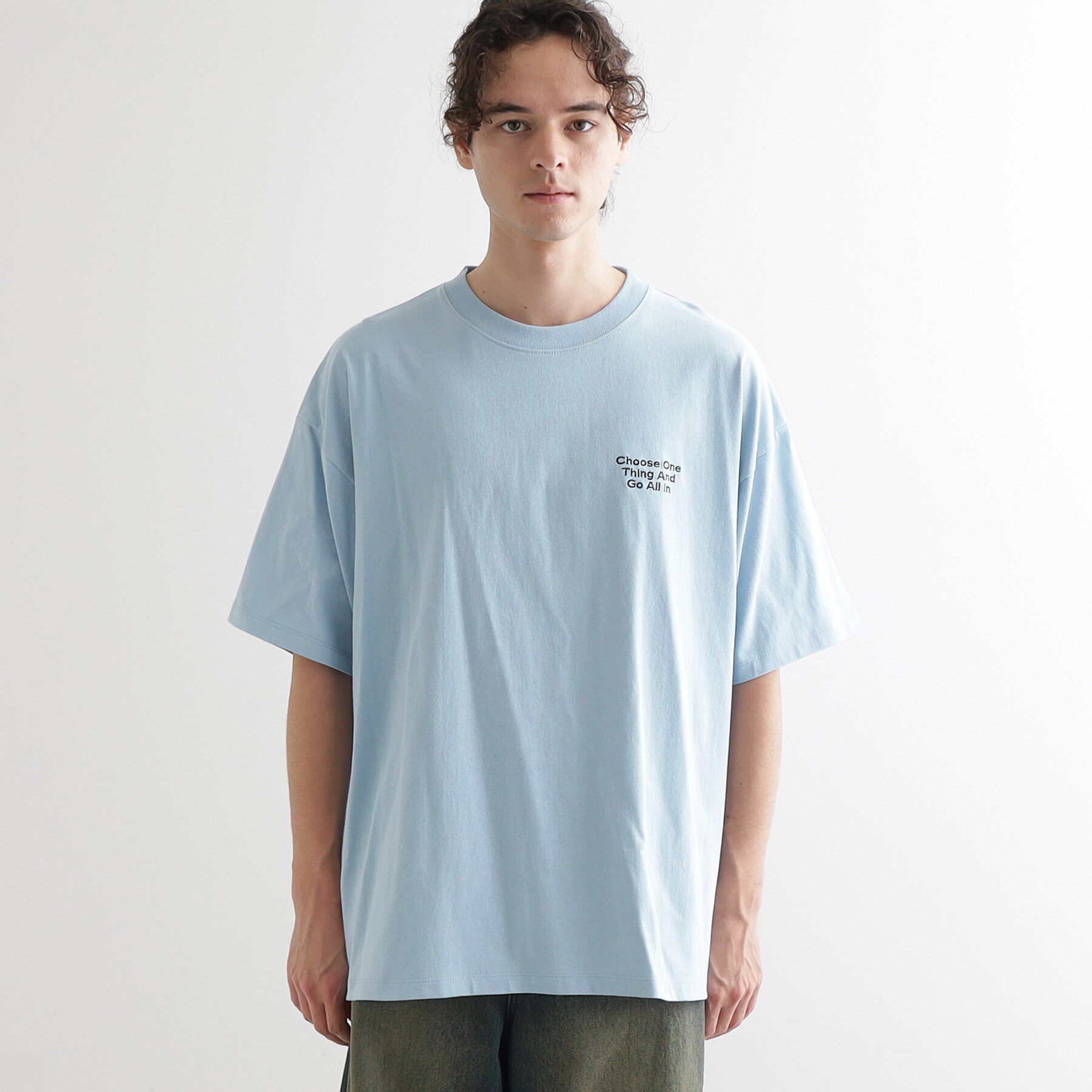 tk.TAKEO KIKUCHI「バックスケート刺繍T－Shirt」|Tシャツ・カットソー|