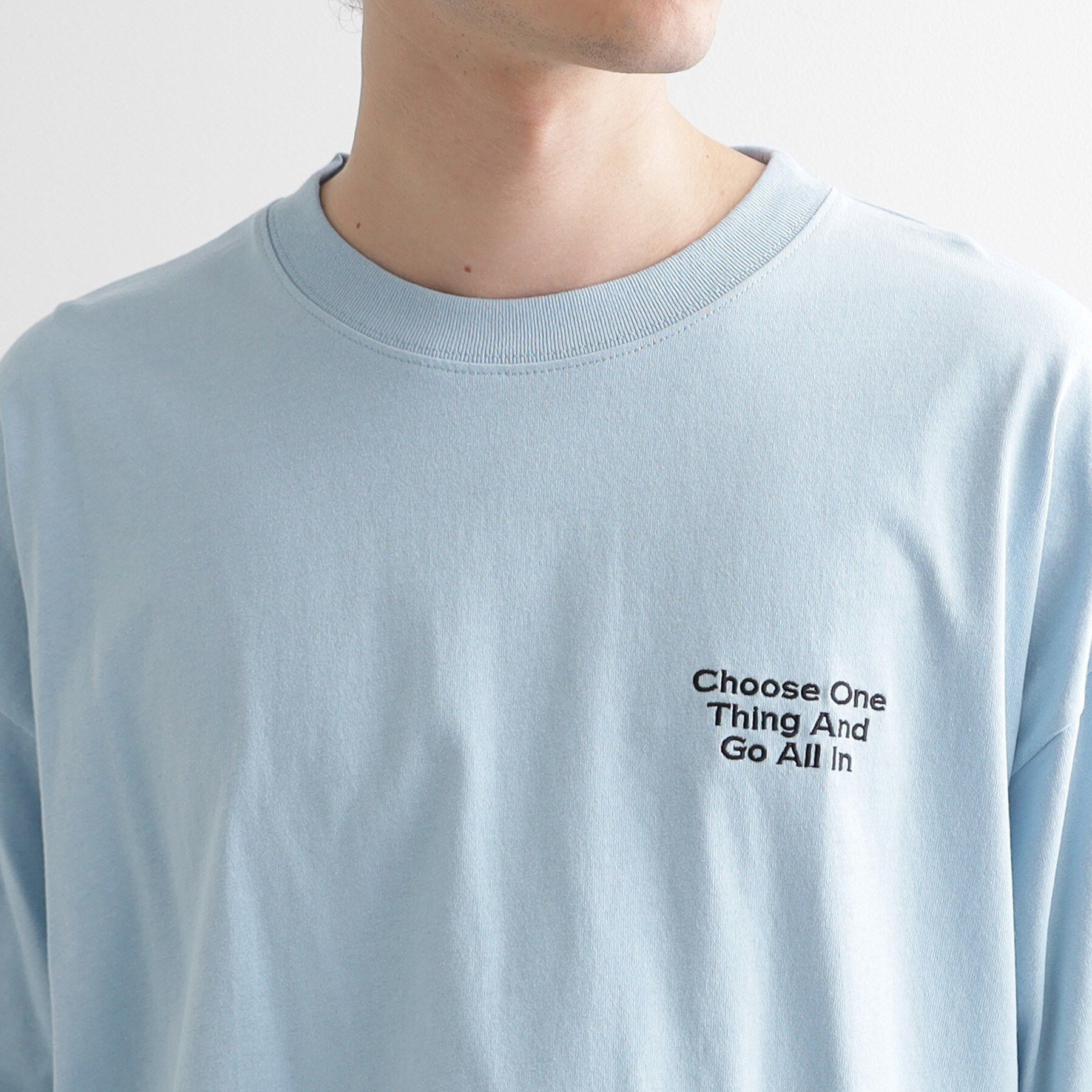 tk.TAKEO KIKUCHI「バックスケート刺繍T－Shirt」|Tシャツ・カットソー|