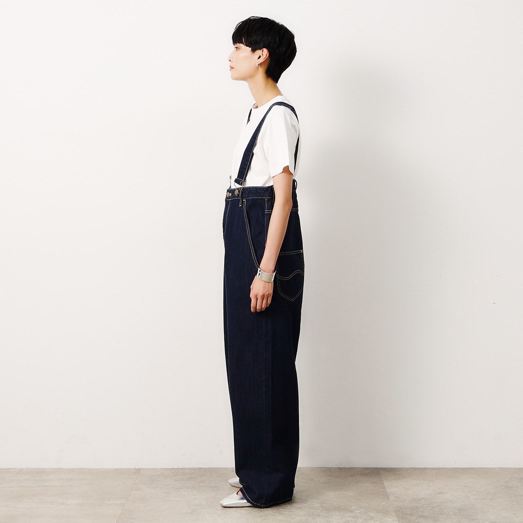 OPAQUE.CLIP「≪Lee別注≫デニムサロペット」|オールインワン|