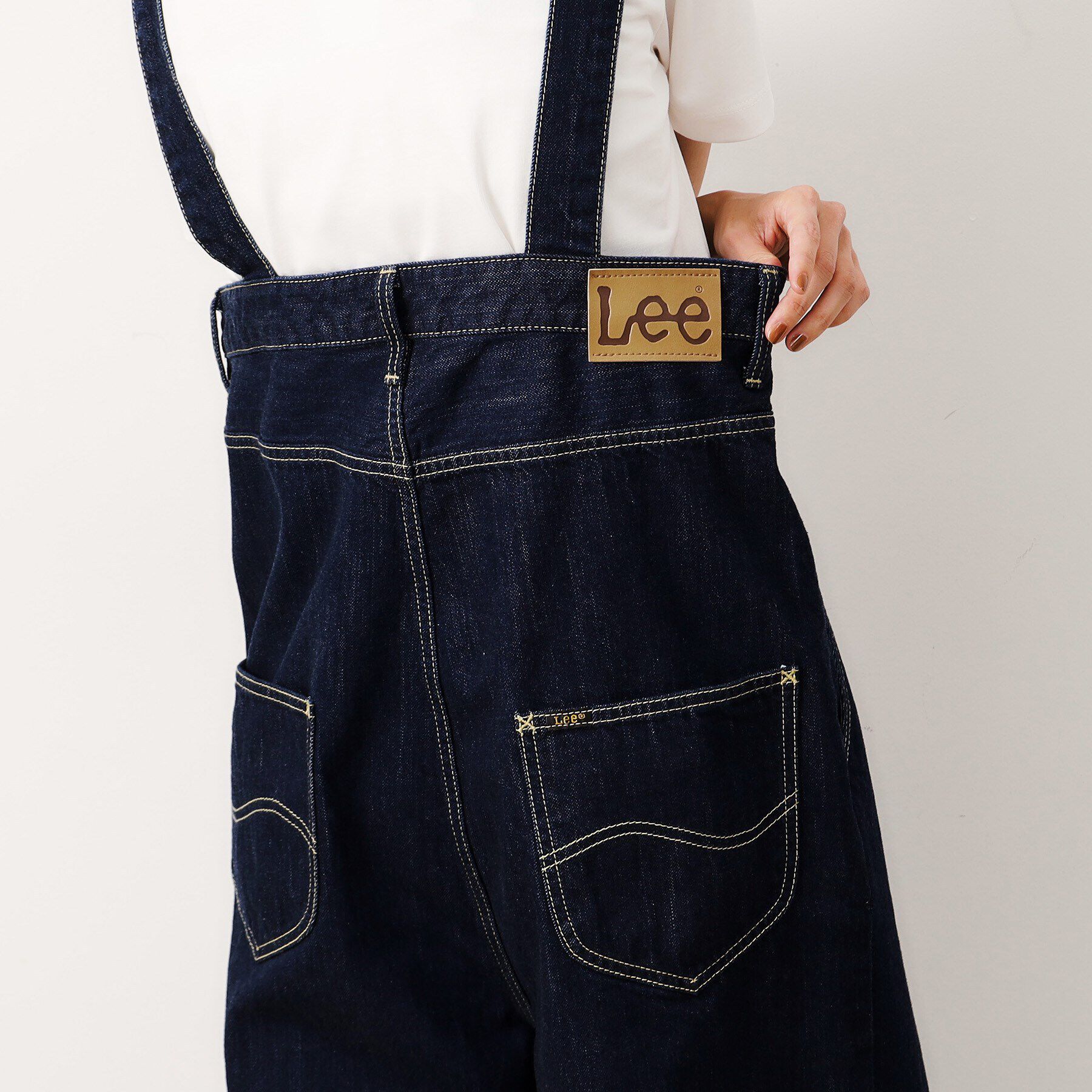 OPAQUE.CLIP「≪Lee別注≫デニムサロペット」|オールインワン|