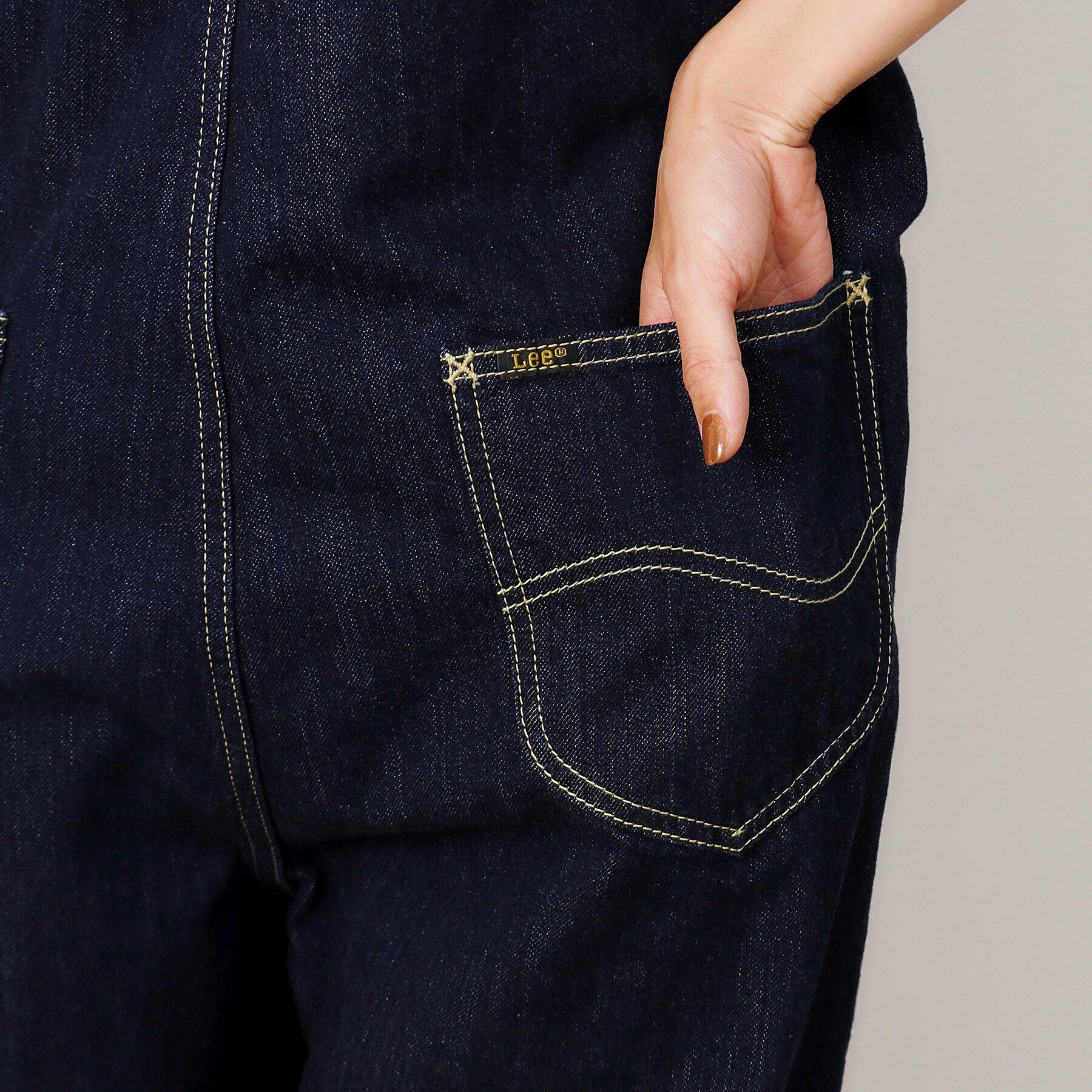 OPAQUE.CLIP「≪Lee別注≫デニムサロペット」|オールインワン|