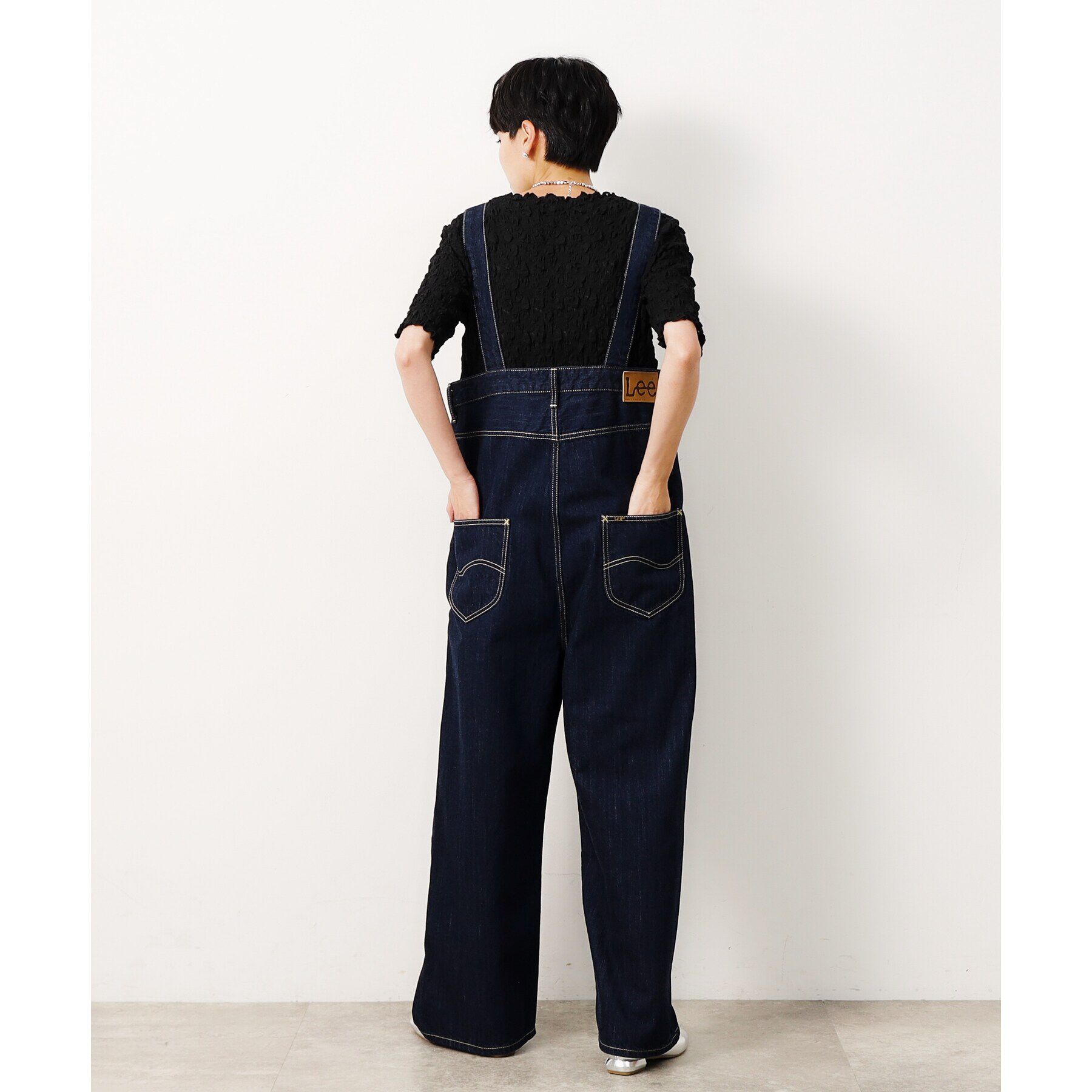 OPAQUE.CLIP「≪Lee別注≫デニムサロペット」|オールインワン|