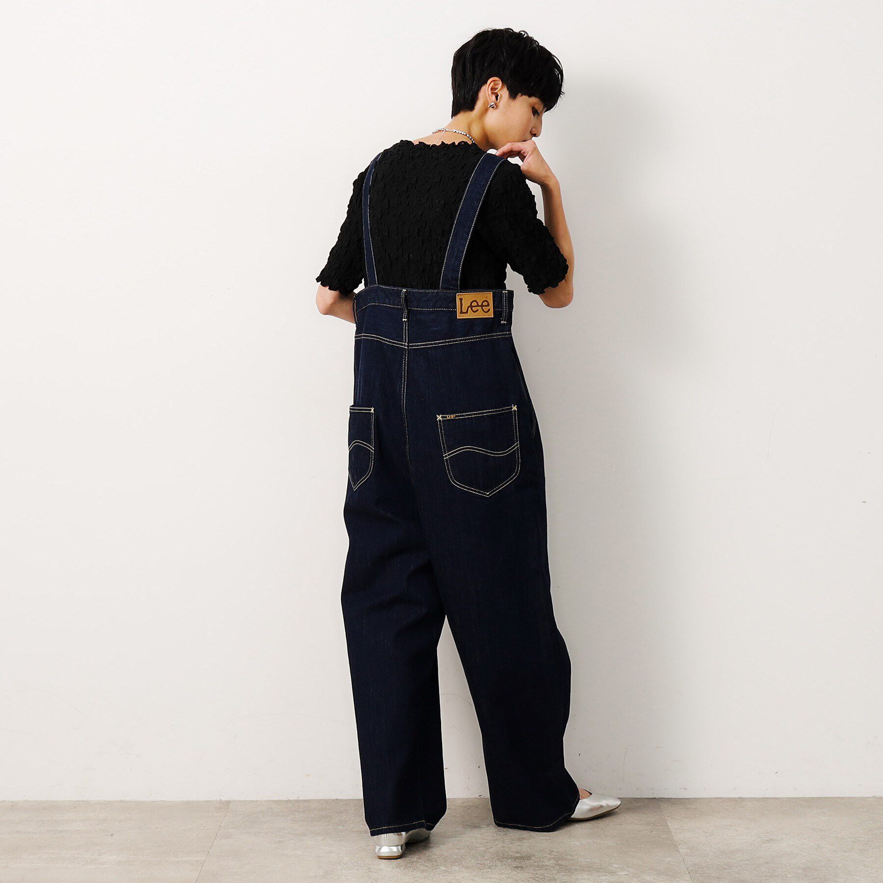 OPAQUE.CLIP「≪Lee別注≫デニムサロペット」|オールインワン|