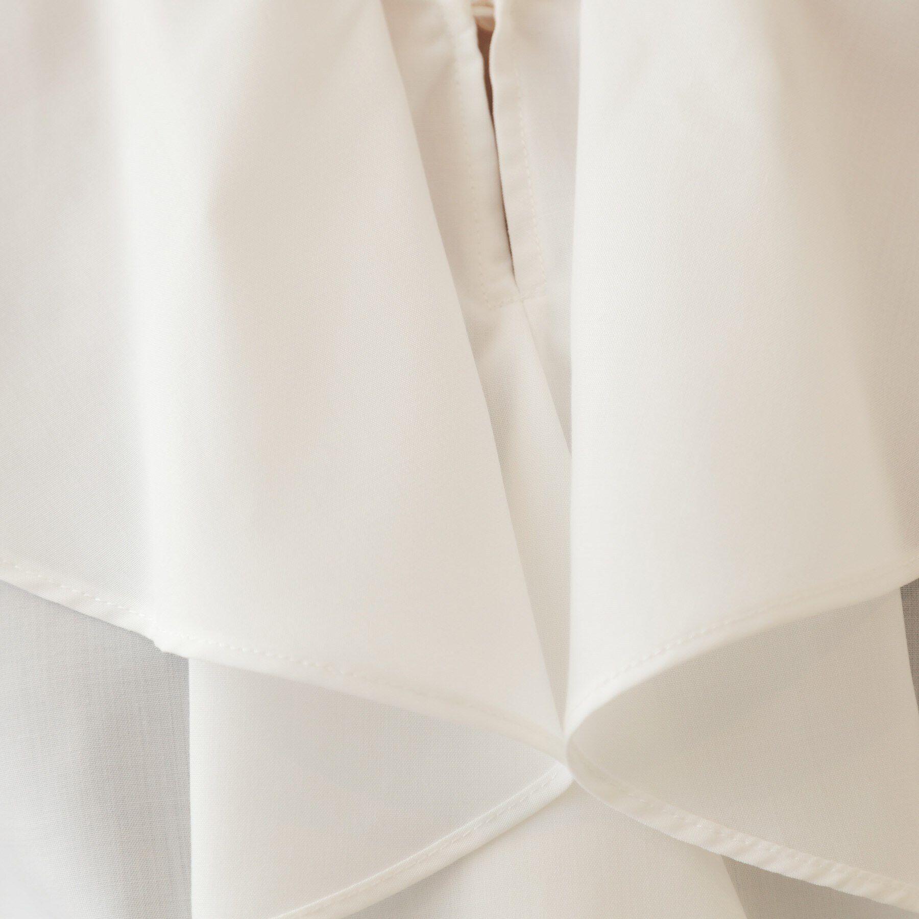 OPAQUE.CLIP「ラッフルフリル バルーンスリーブブラウス【洗濯機洗い可】」|シャツ・ブラウス|