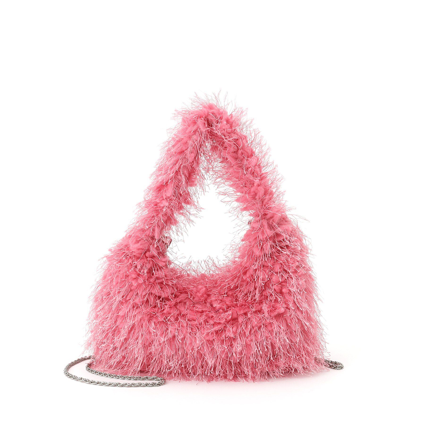 OPAQUE.CLIP「【2WAY】フリンジワンハンドルバッグ」|ハンドバッグ|