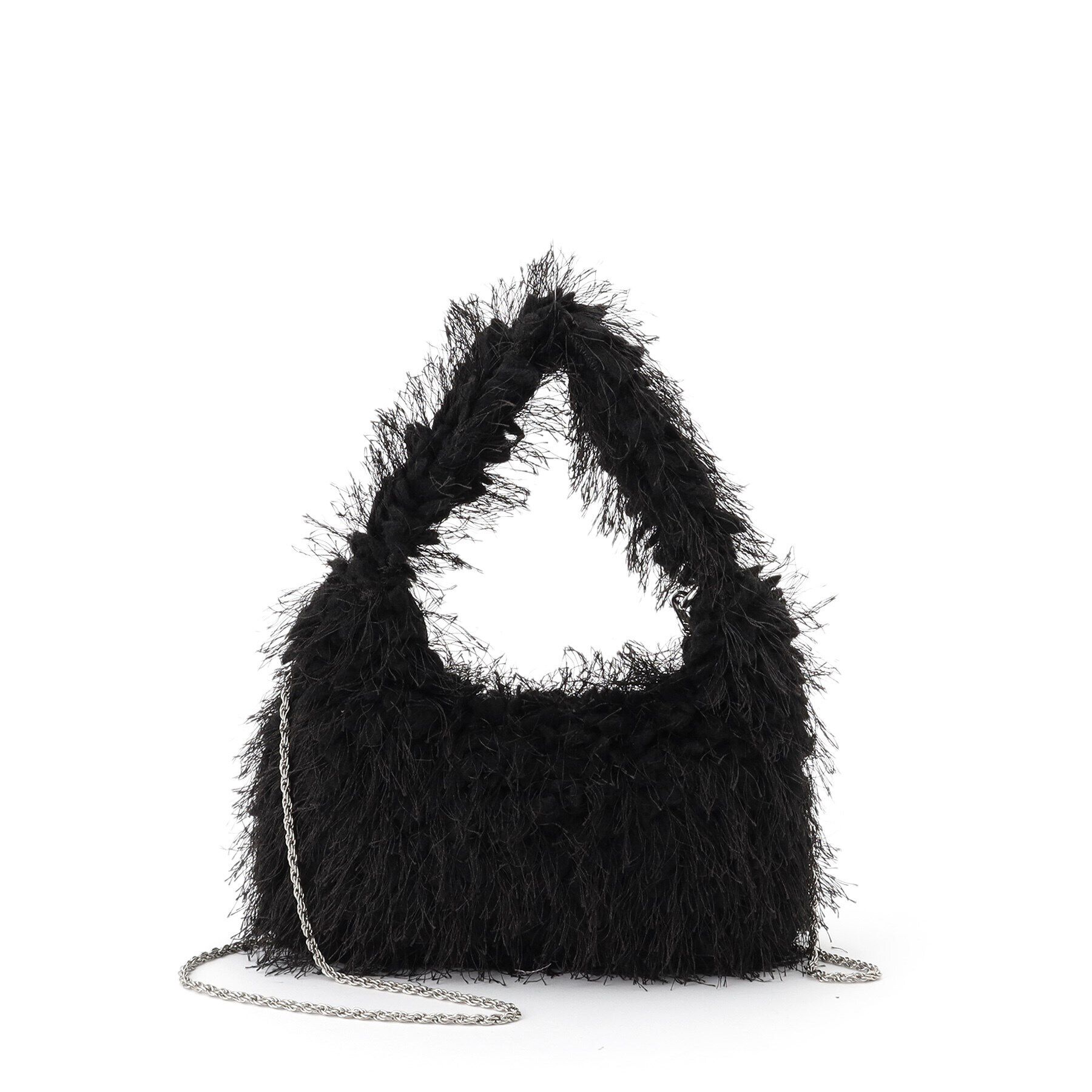 OPAQUE.CLIP「【2WAY】フリンジワンハンドルバッグ」|ハンドバッグ|