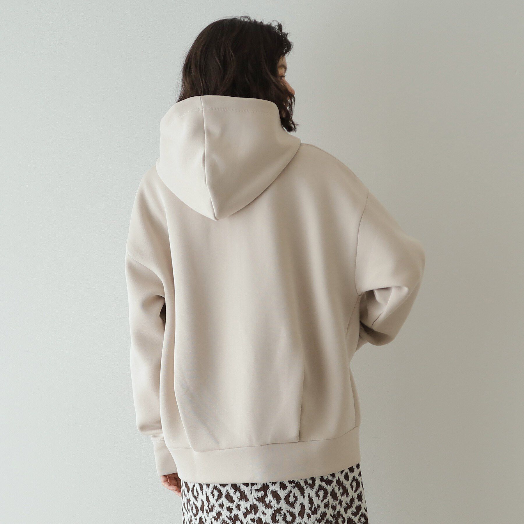 OPAQUE.CLIP「ダブルZIPパーカー【洗濯機洗い可】」|パーカー|