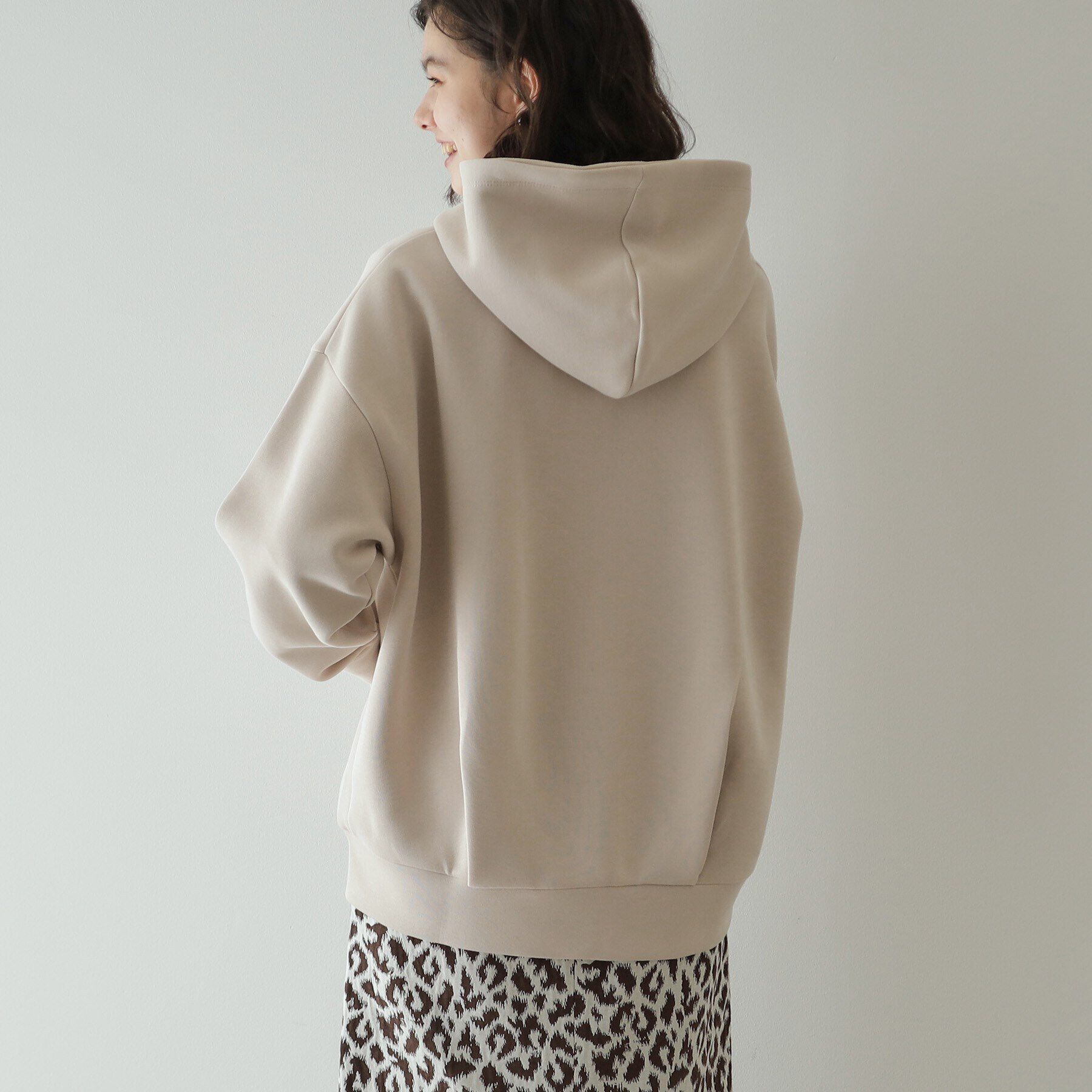 OPAQUE.CLIP「ダブルZIPパーカー【洗濯機洗い可】」|パーカー|