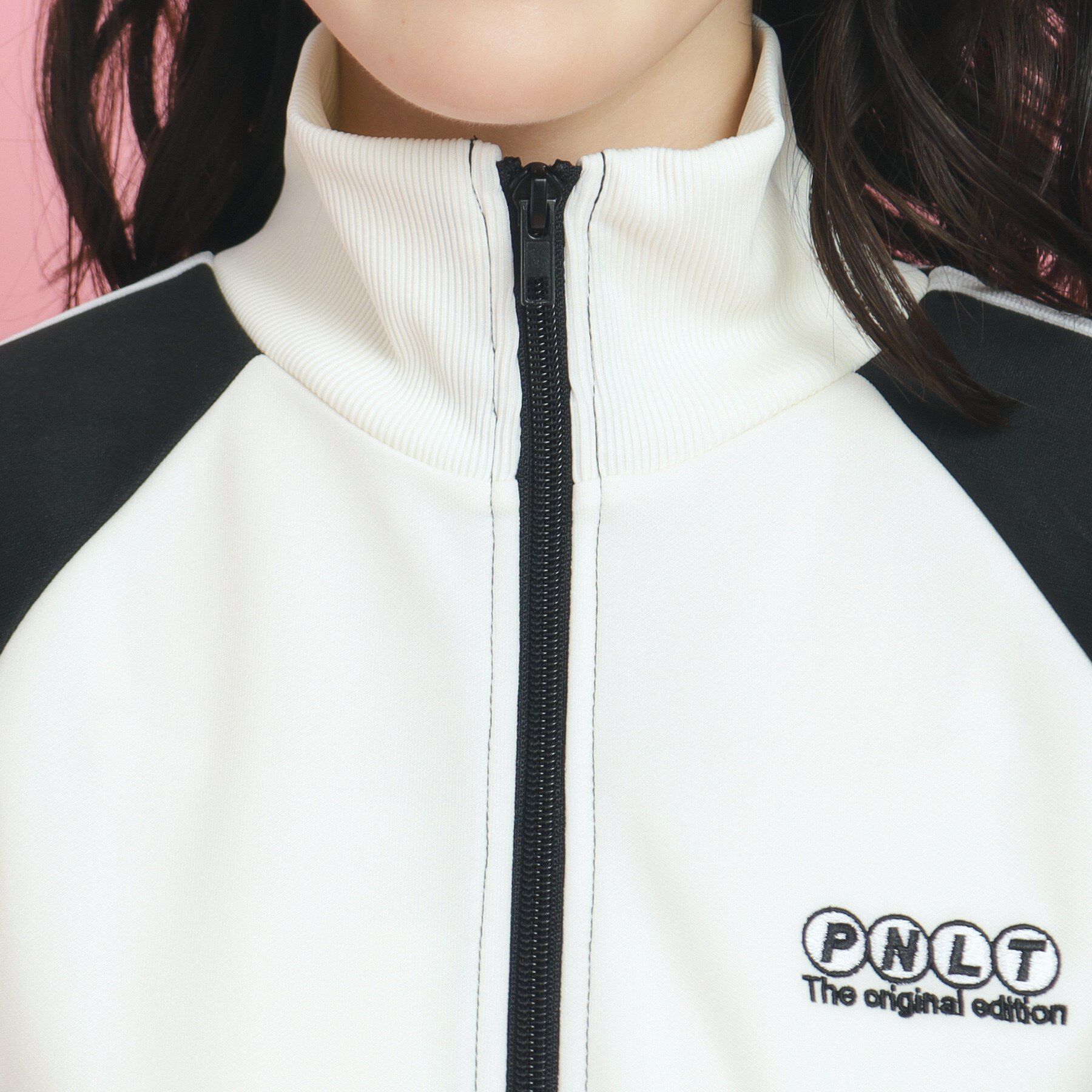 PINK-latte「【韓国っぽ】ニュートロ ジャージドレス」|ワンピース|