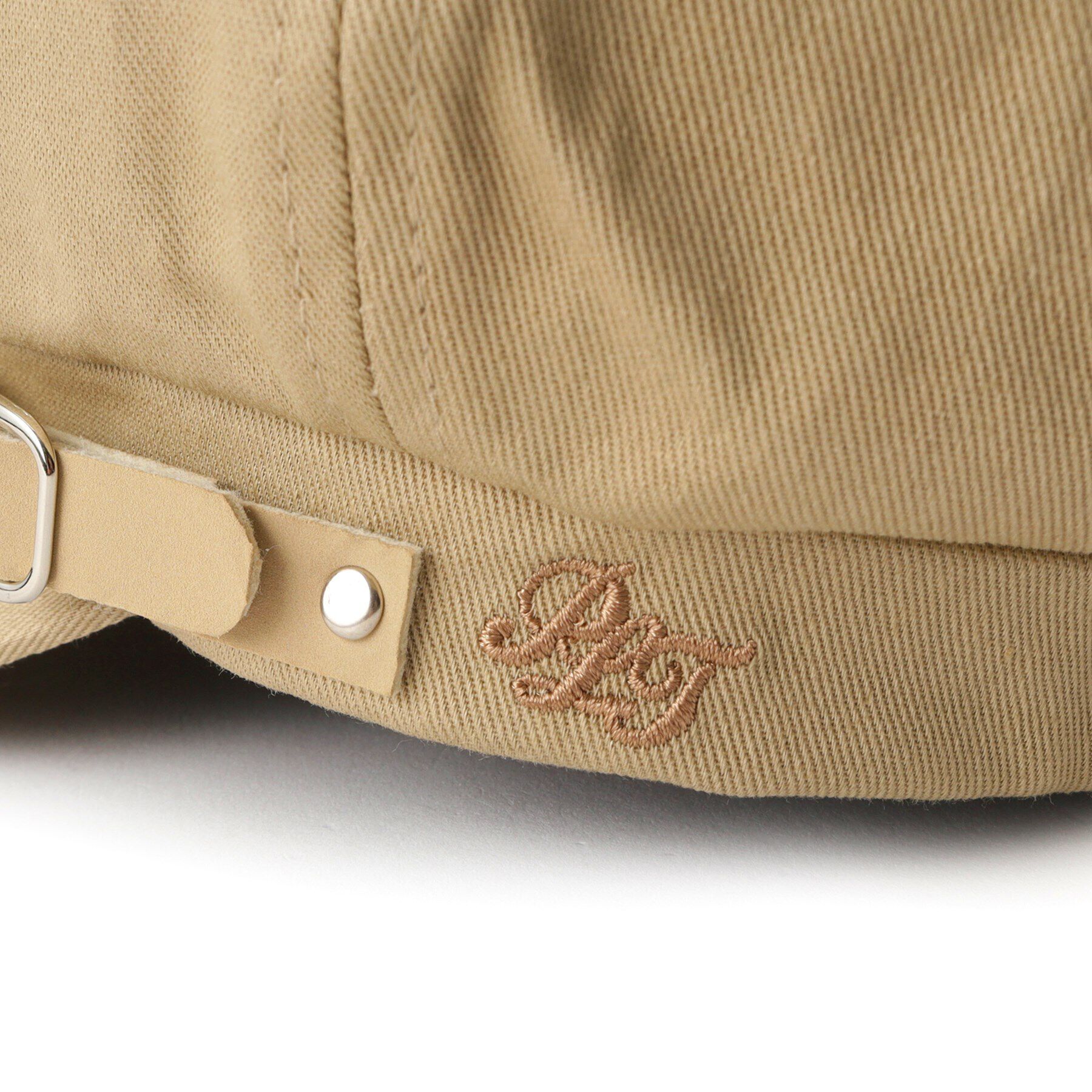 PINK-latte「ベルト付キャスケット」|キャップ・キャスケット|