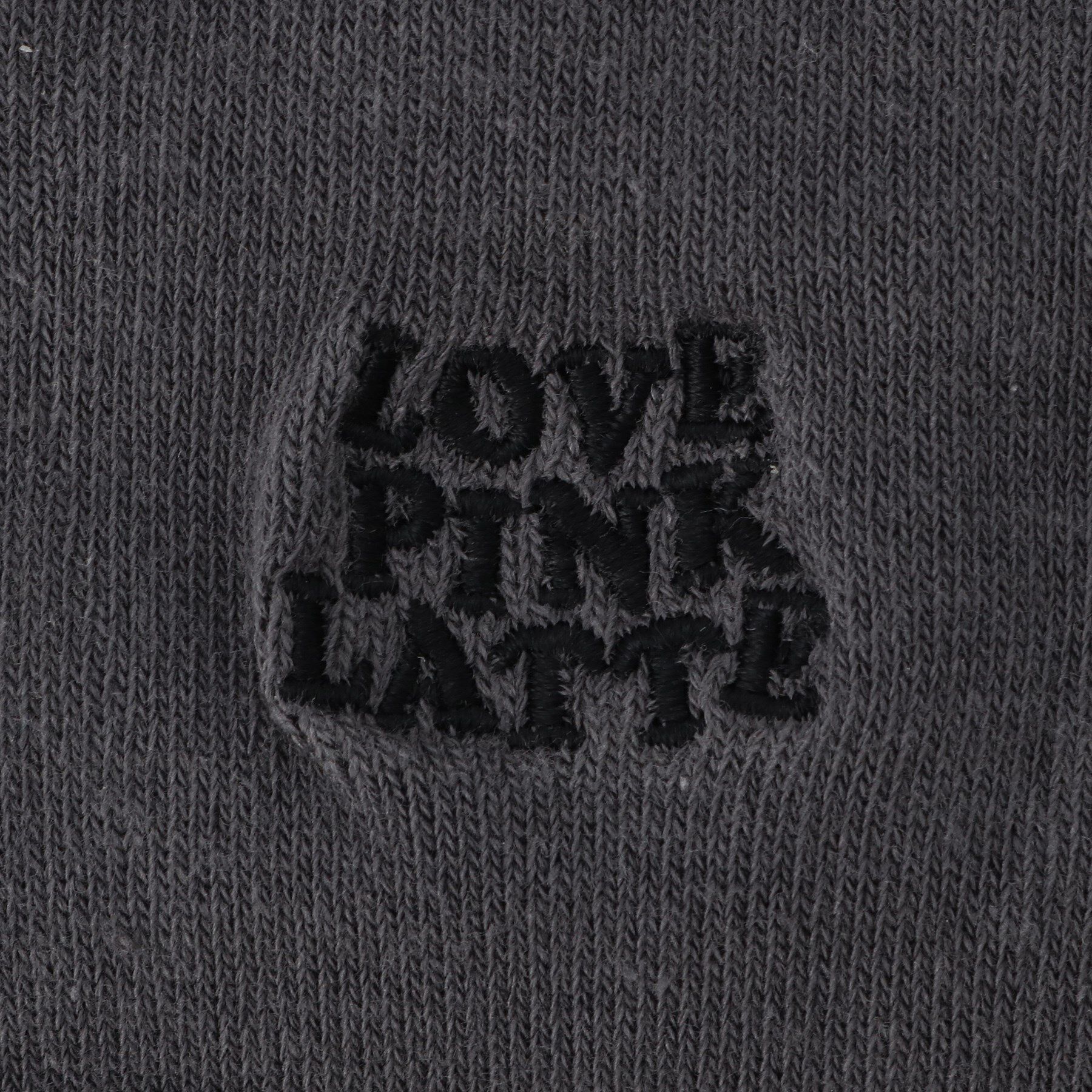 PINK-latte「【36cm丈】ロゴ刺繍ハイソックス」|ソックス|