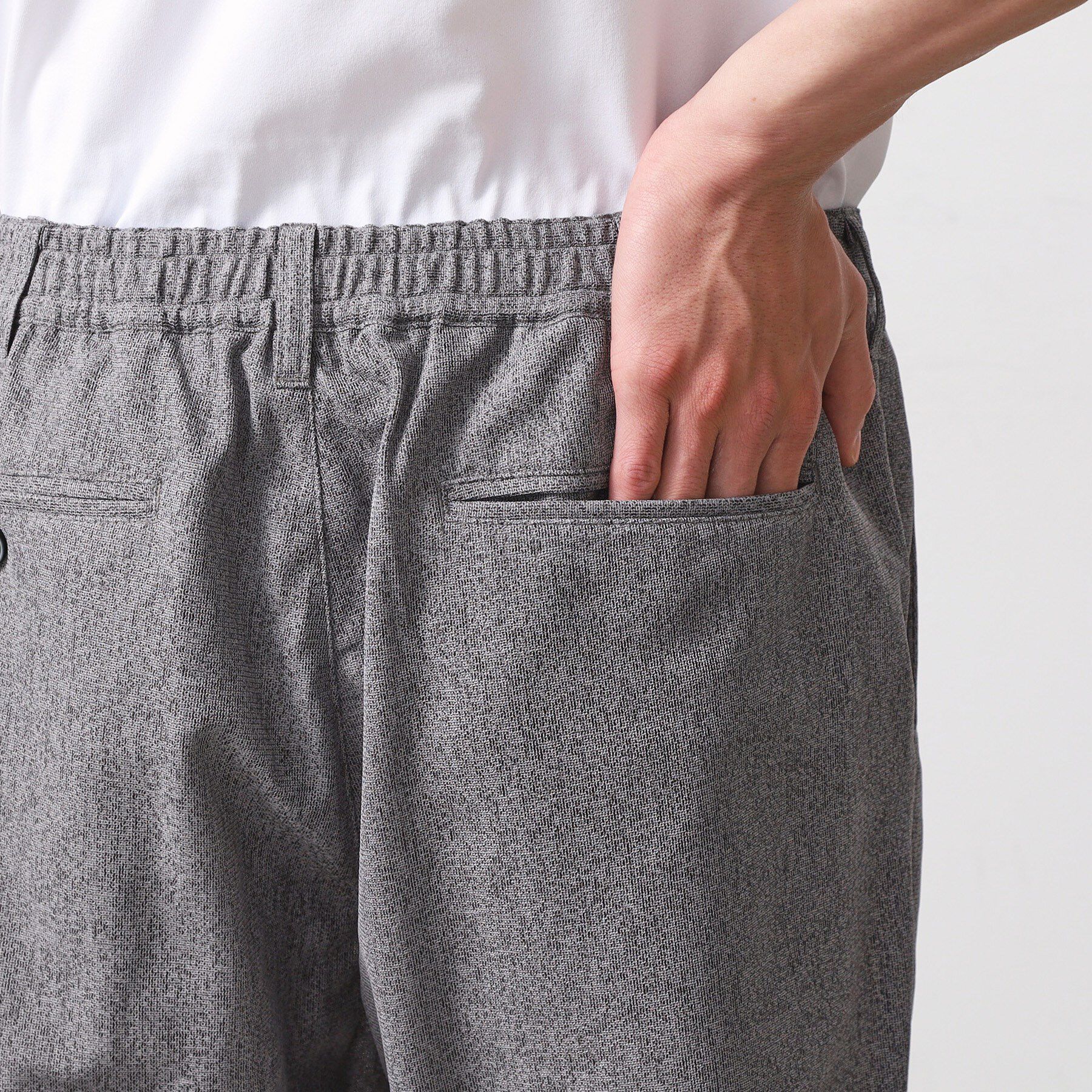 THE SHOP TK「シャリルジャージイージーパンツ 洗濯機OK/吸水速乾/イージーケア/セットアップ可」|その他|