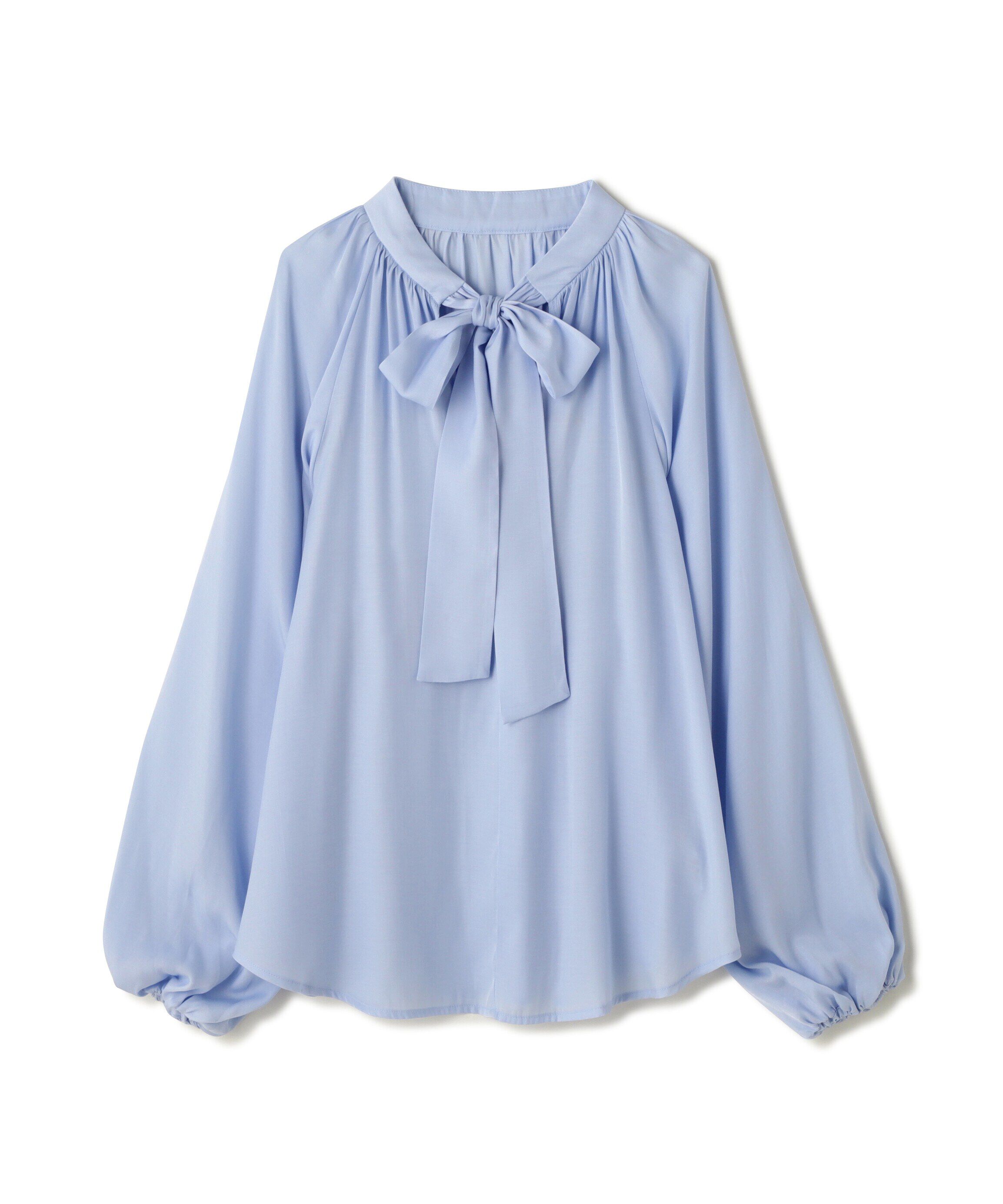 「前後2wayボウタイブラウス」|シャツ・ブラウス|