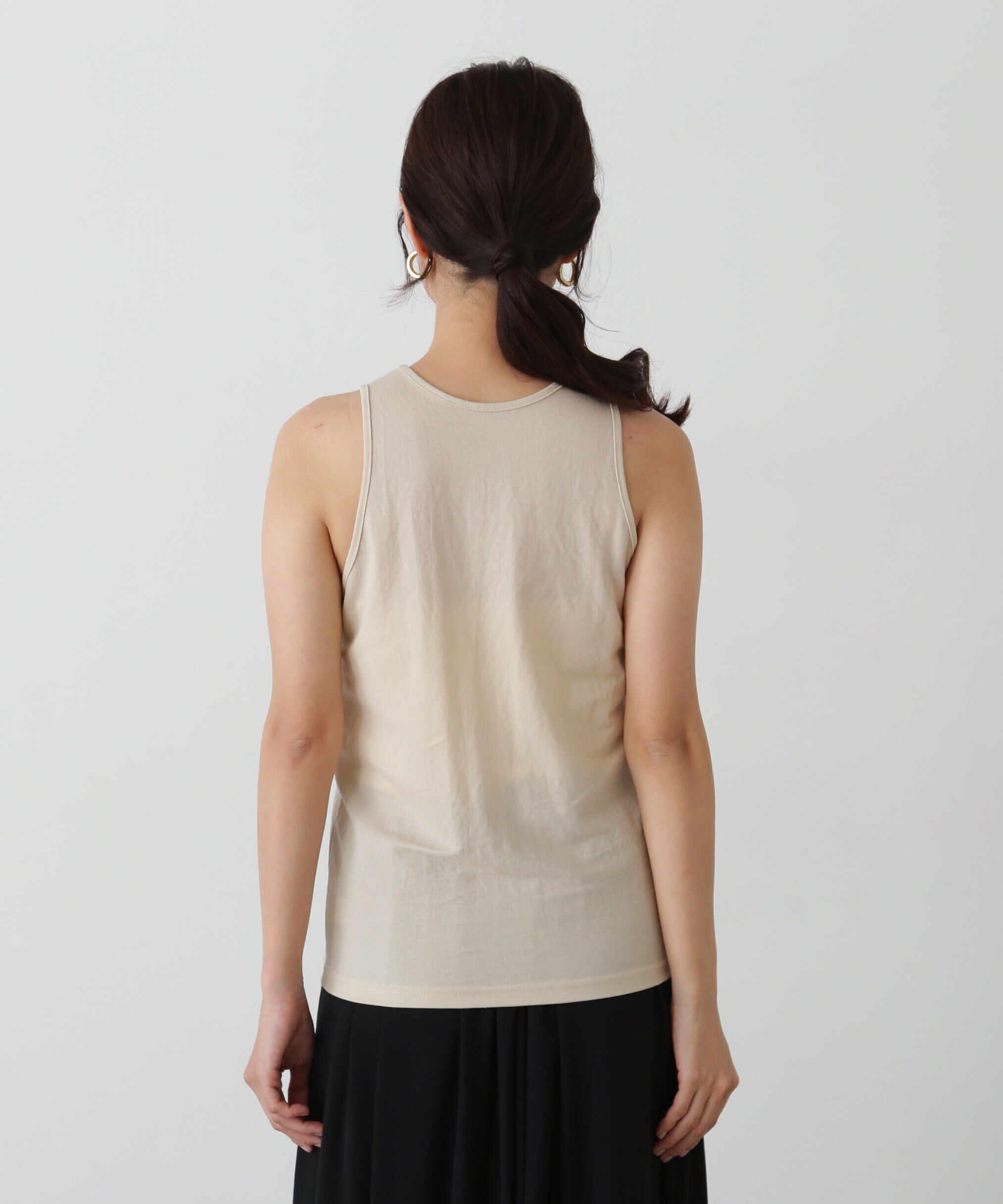  「タンク&times;ロンTレイヤードカットソー」|Tシャツ・カットソー|