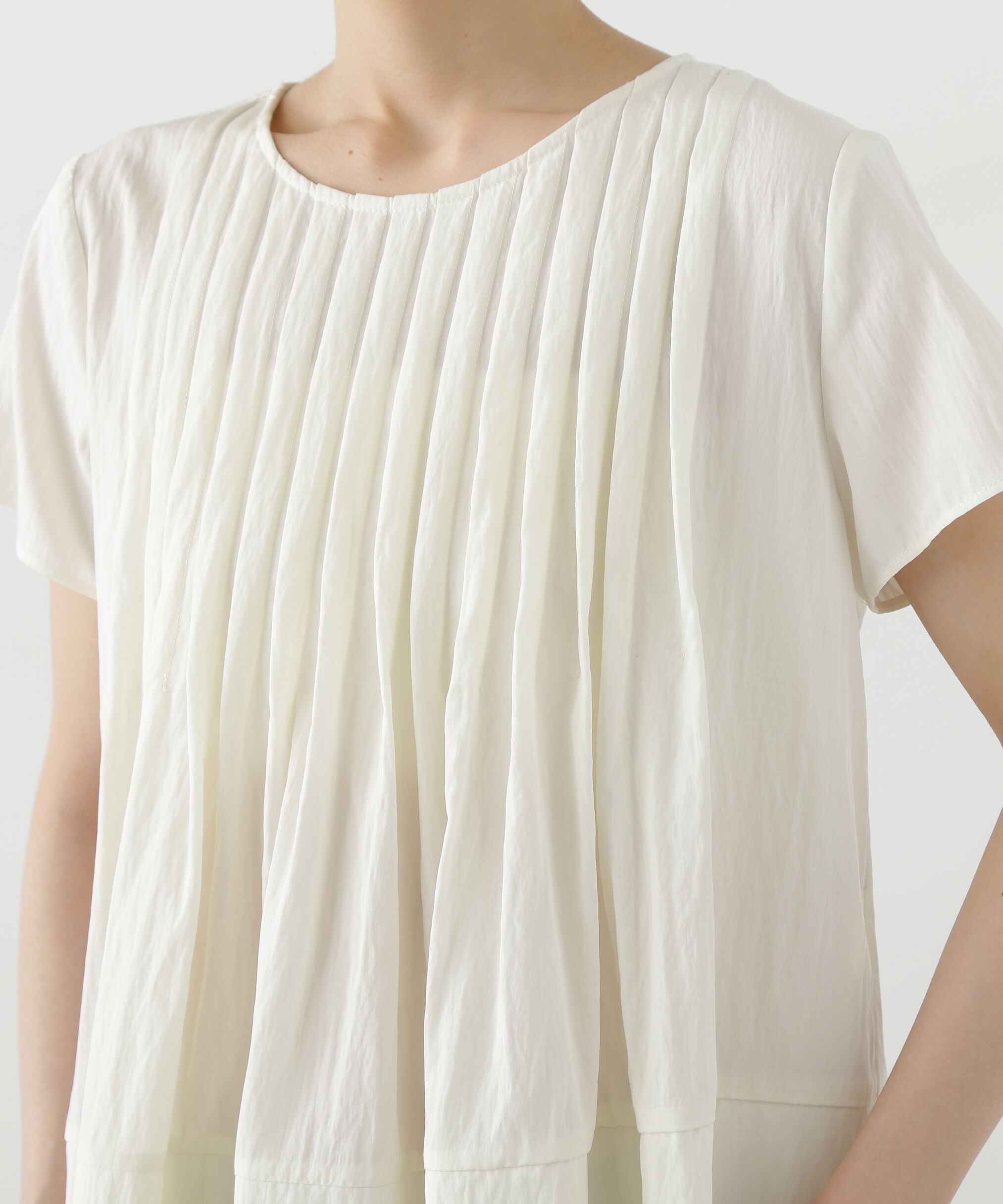  「タックフルブラウス」|シャツ・ブラウス|