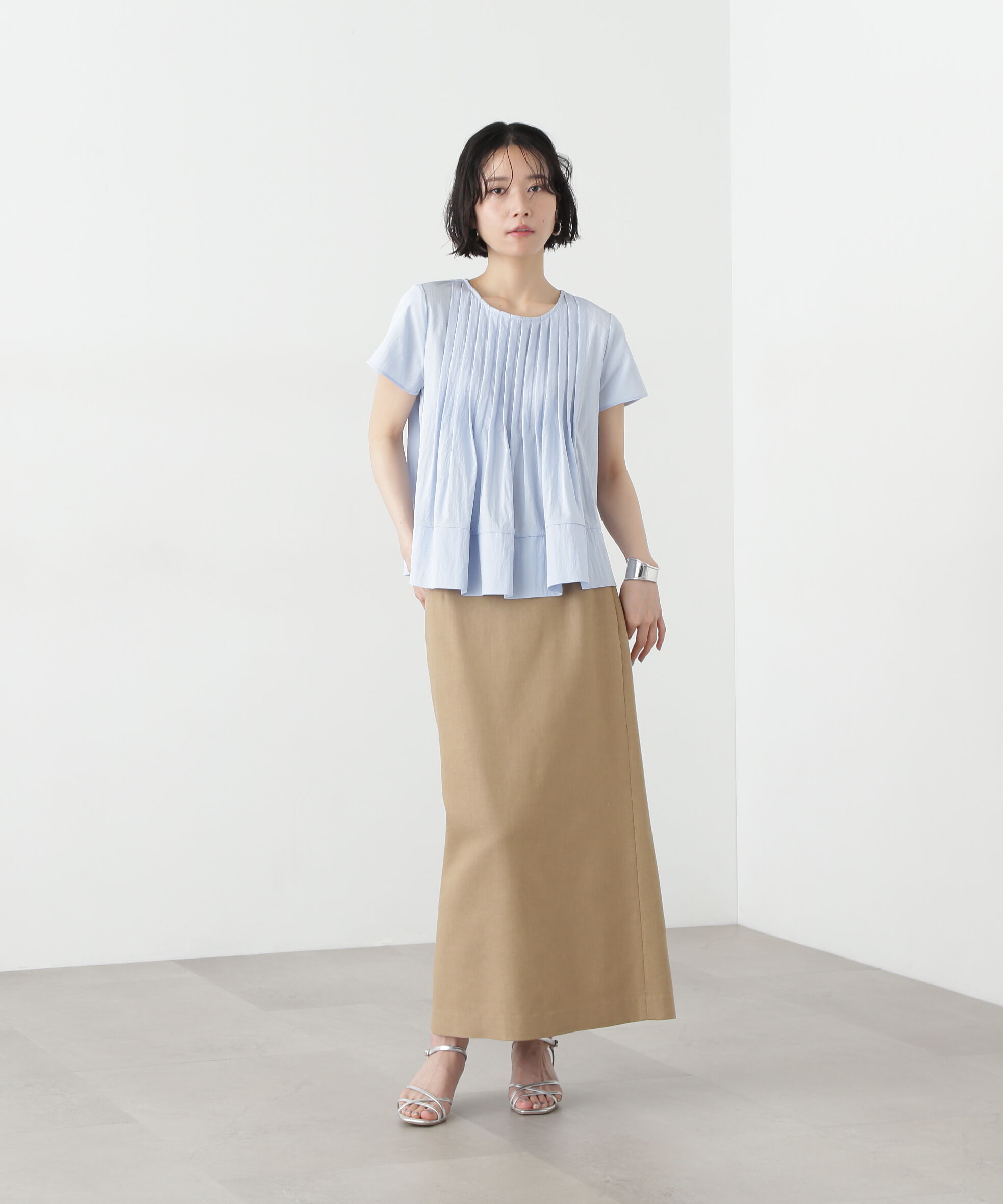  「タックフルブラウス」|シャツ・ブラウス|