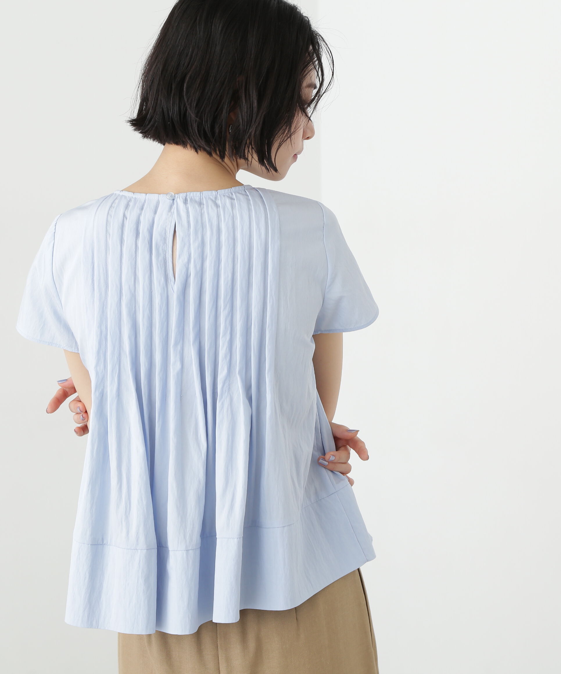  「タックフルブラウス」|シャツ・ブラウス|