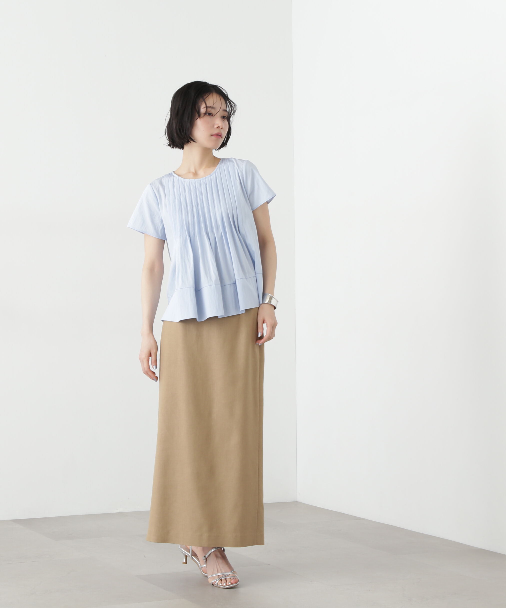  「タックフルブラウス」|シャツ・ブラウス|