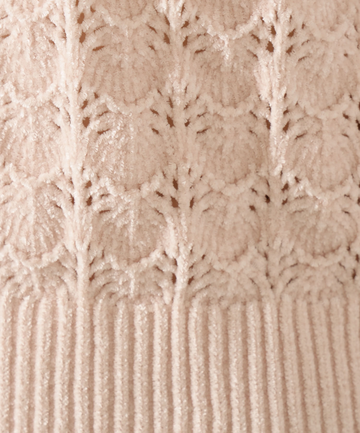  「モールアイレットニット」|ニット・セーター|