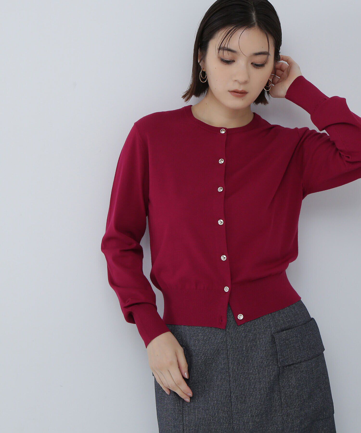  「オータムベーシックカーディガン」|ニット・セーター|