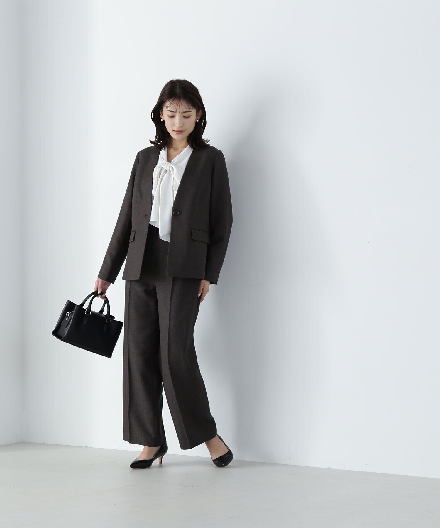  「リボンボウタイブラウス　24AW」|シャツ・ブラウス|