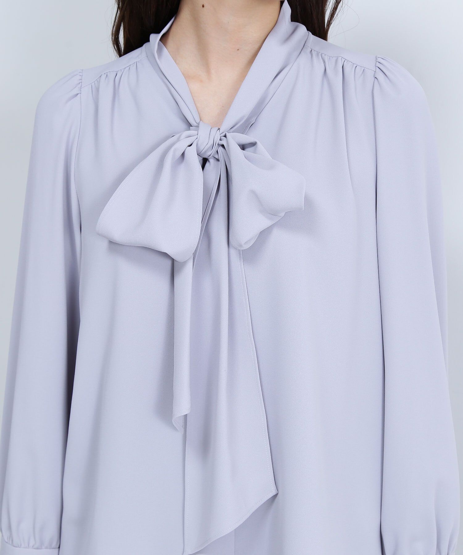  「リボンボウタイブラウス　24AW」|シャツ・ブラウス|