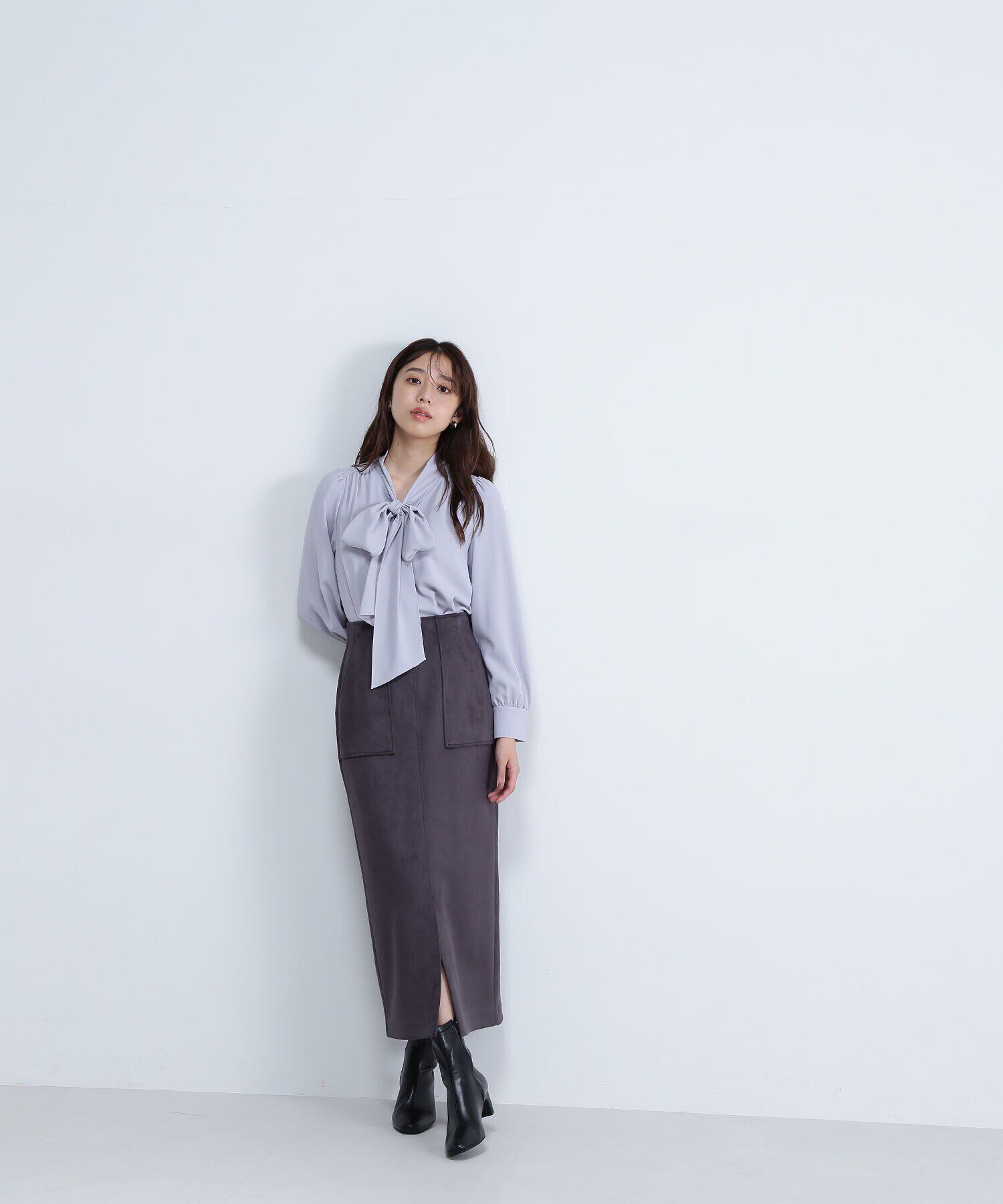  「リボンボウタイブラウス　24AW」|シャツ・ブラウス|