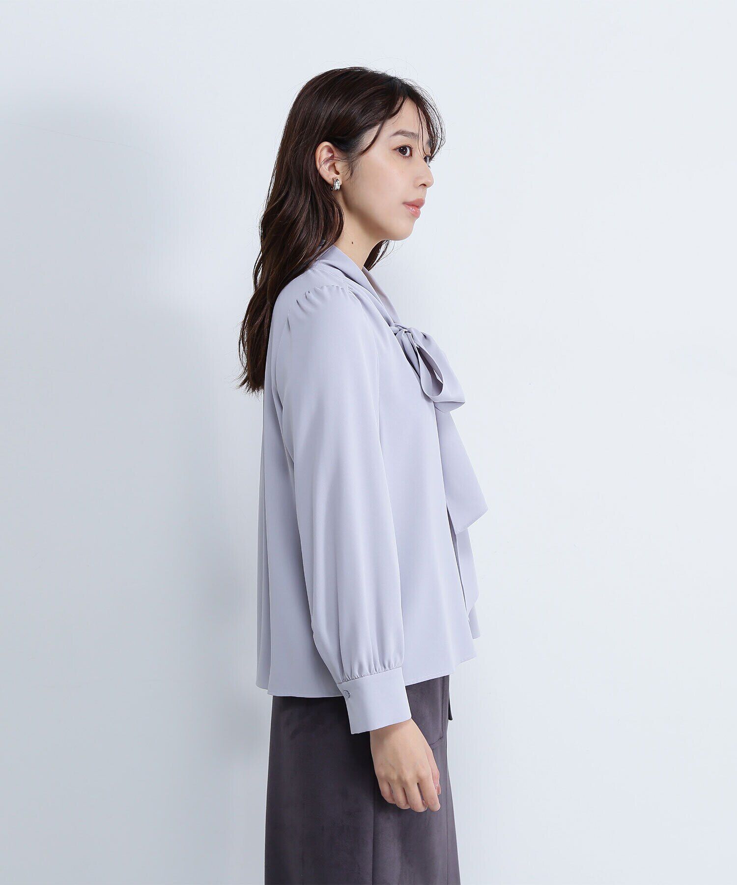  「リボンボウタイブラウス　24AW」|シャツ・ブラウス|