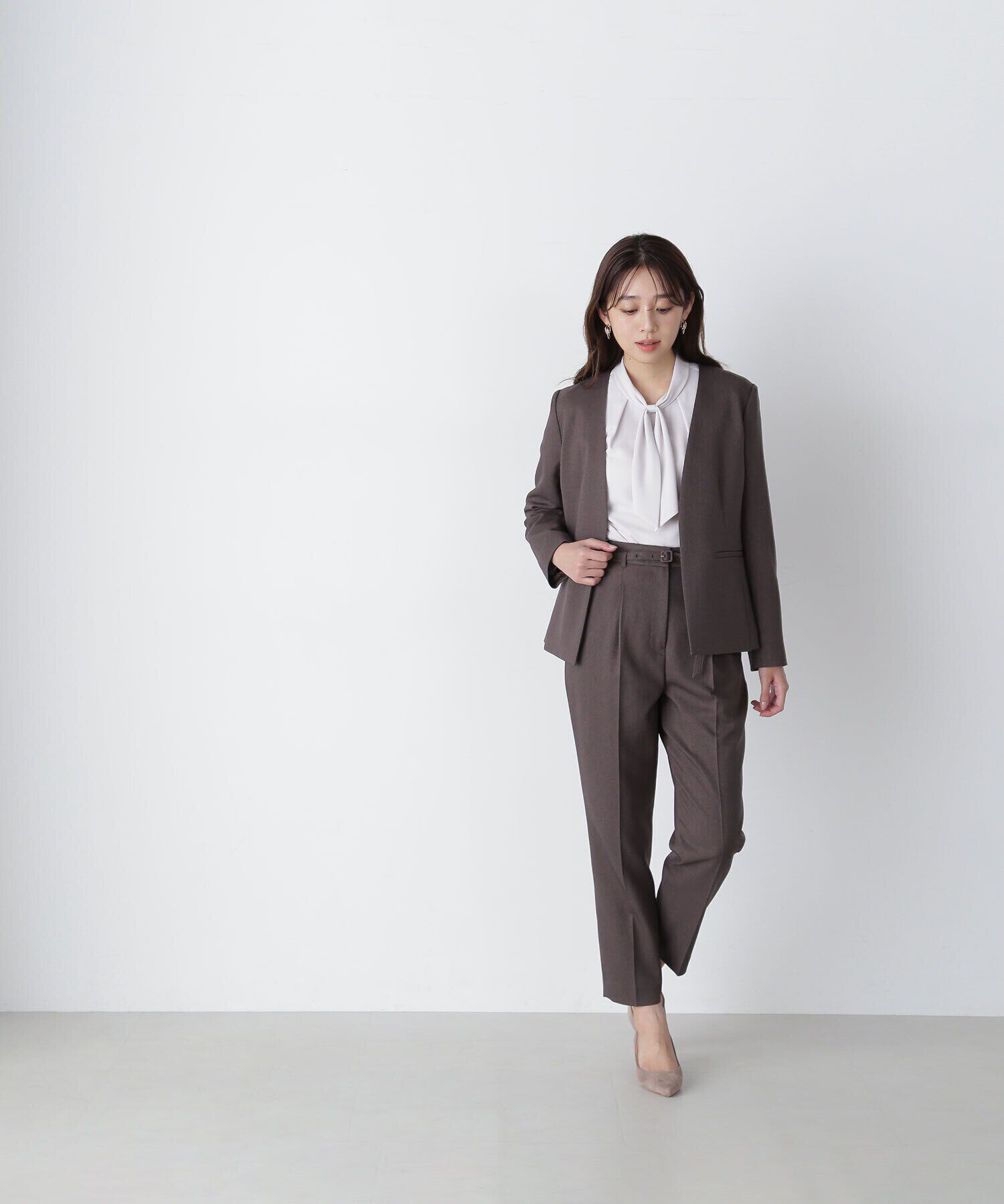  「デザインボウタイブラウス」|シャツ・ブラウス|