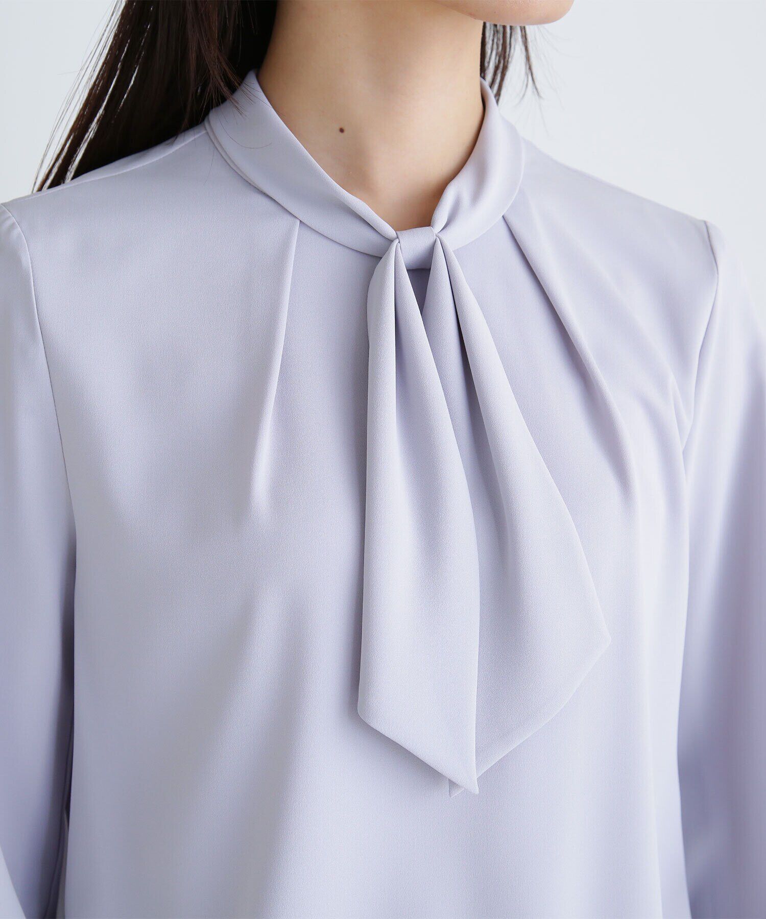  「デザインボウタイブラウス」|シャツ・ブラウス|