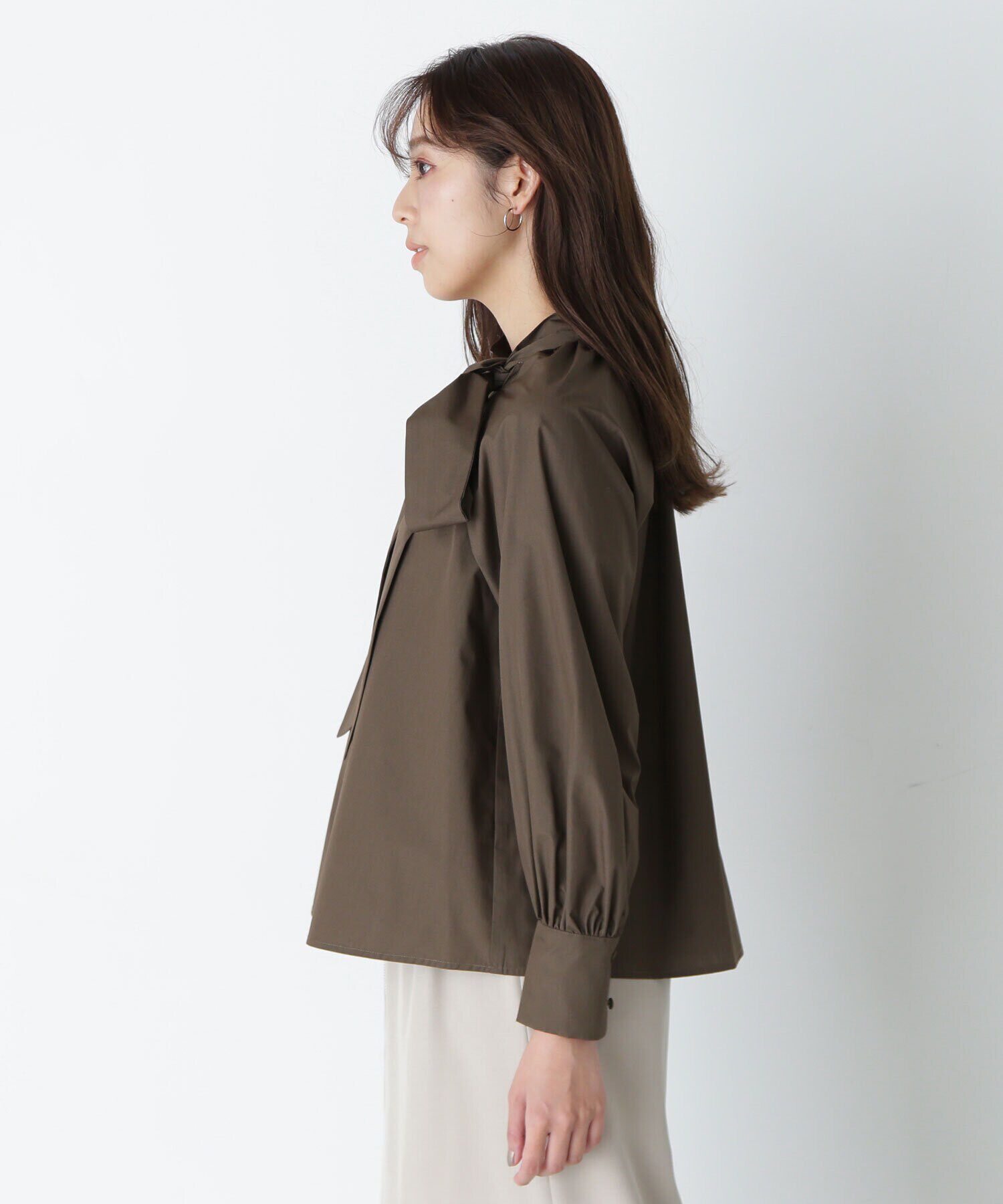  「サイドボウタイブラウス」|シャツ・ブラウス|