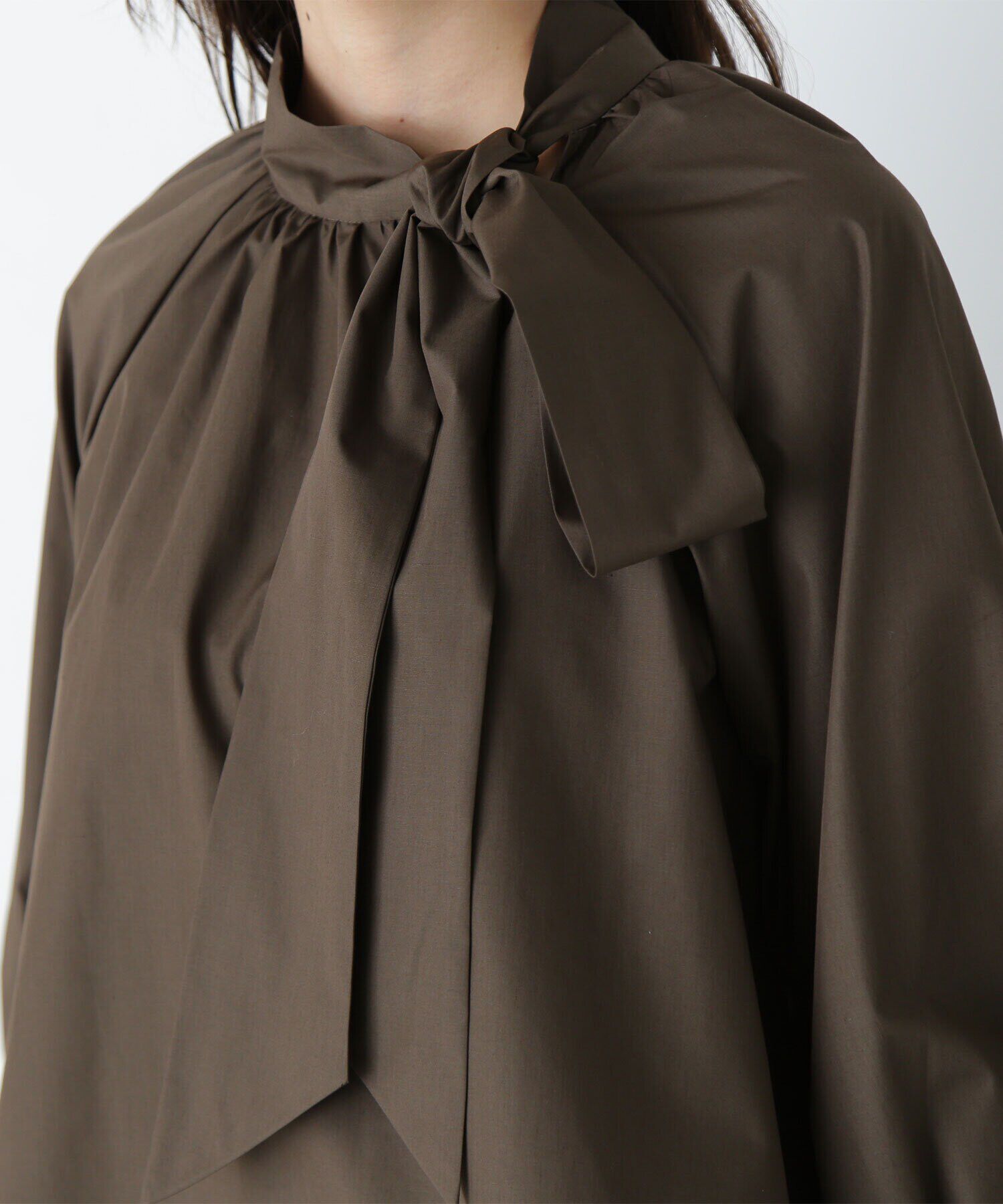  「サイドボウタイブラウス」|シャツ・ブラウス|