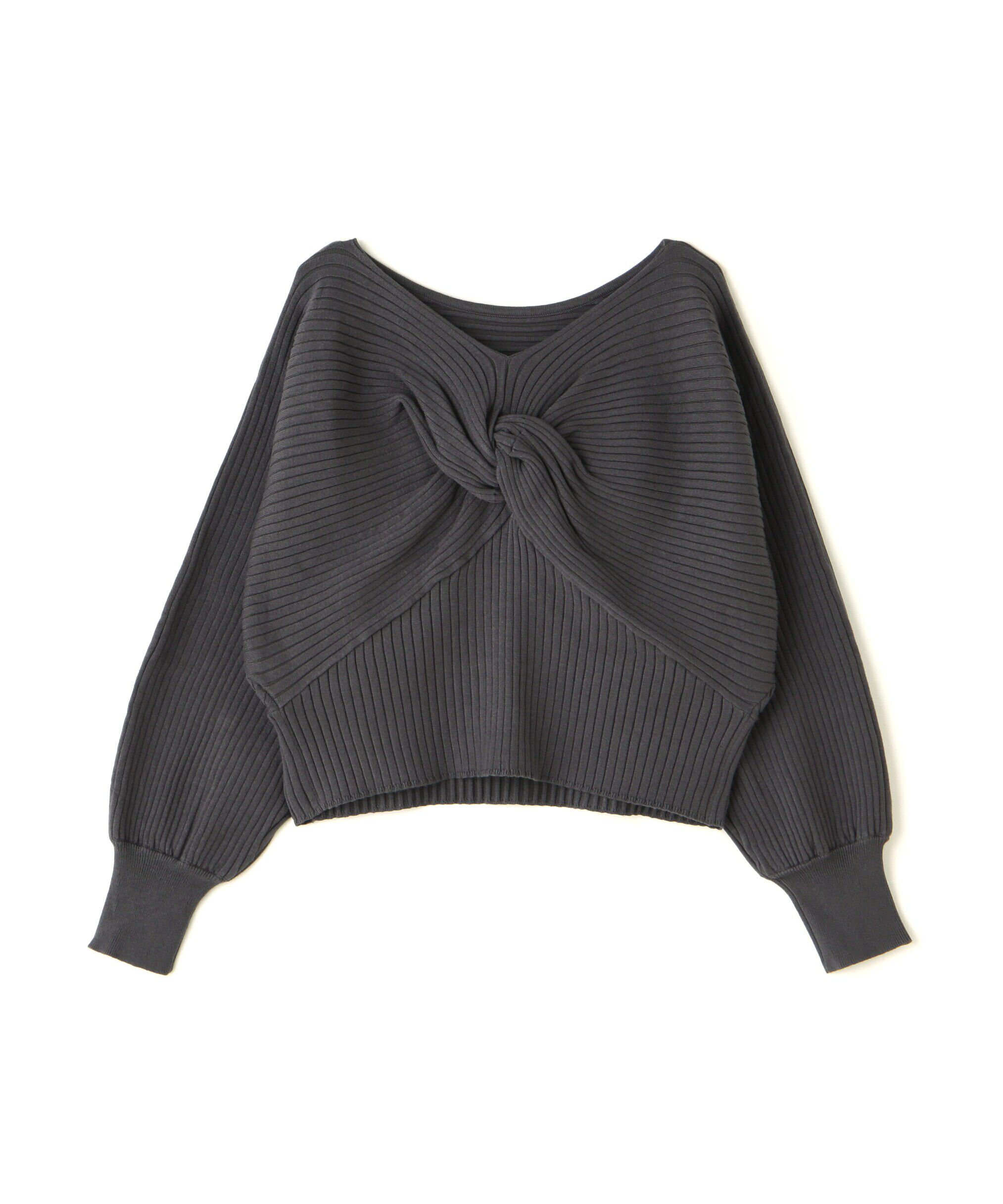  「2wayツイストデザインニット　24AW」|ニット・セーター|